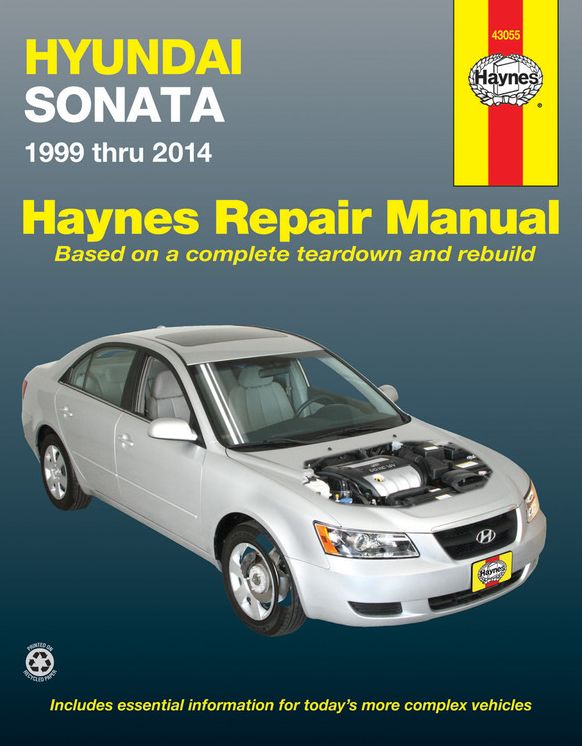 Hyundai Sonata 1999 thru 2014