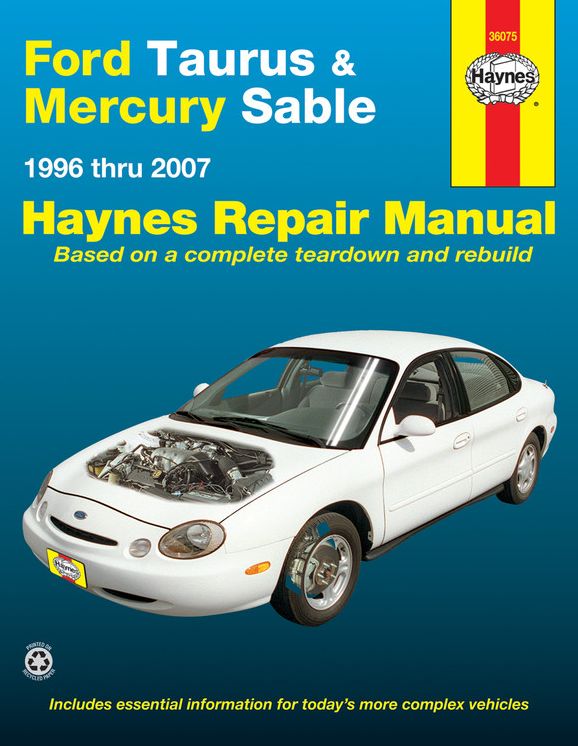 Ford Taurus & Mercury Sable 1996 thru 2007