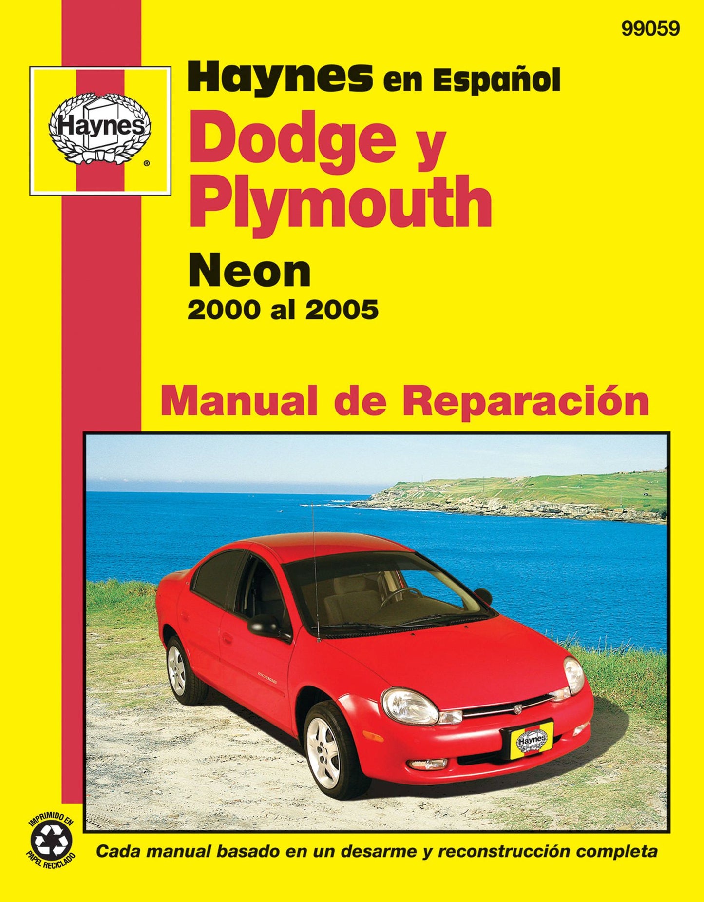 Modelos Dodge y Plymouth Neon Haynes Manual de Reparacion por 2000 al 2005: No incluye informacion especifica para los modelos SRT-4
