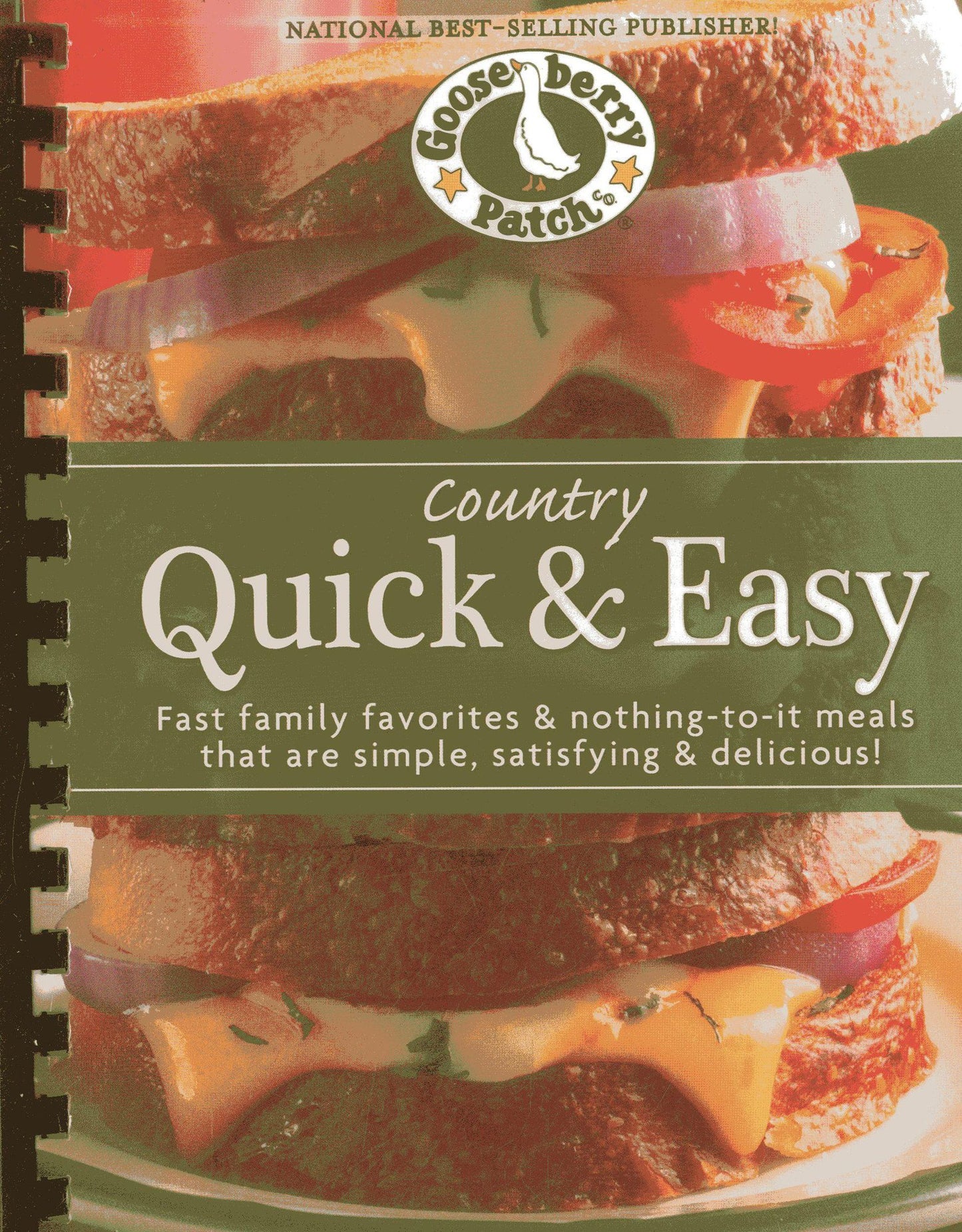 Country Quick & Easy: Fast Family Favorites & Nothing-To-It Meals That Are Simple, Satisfying & Delicious