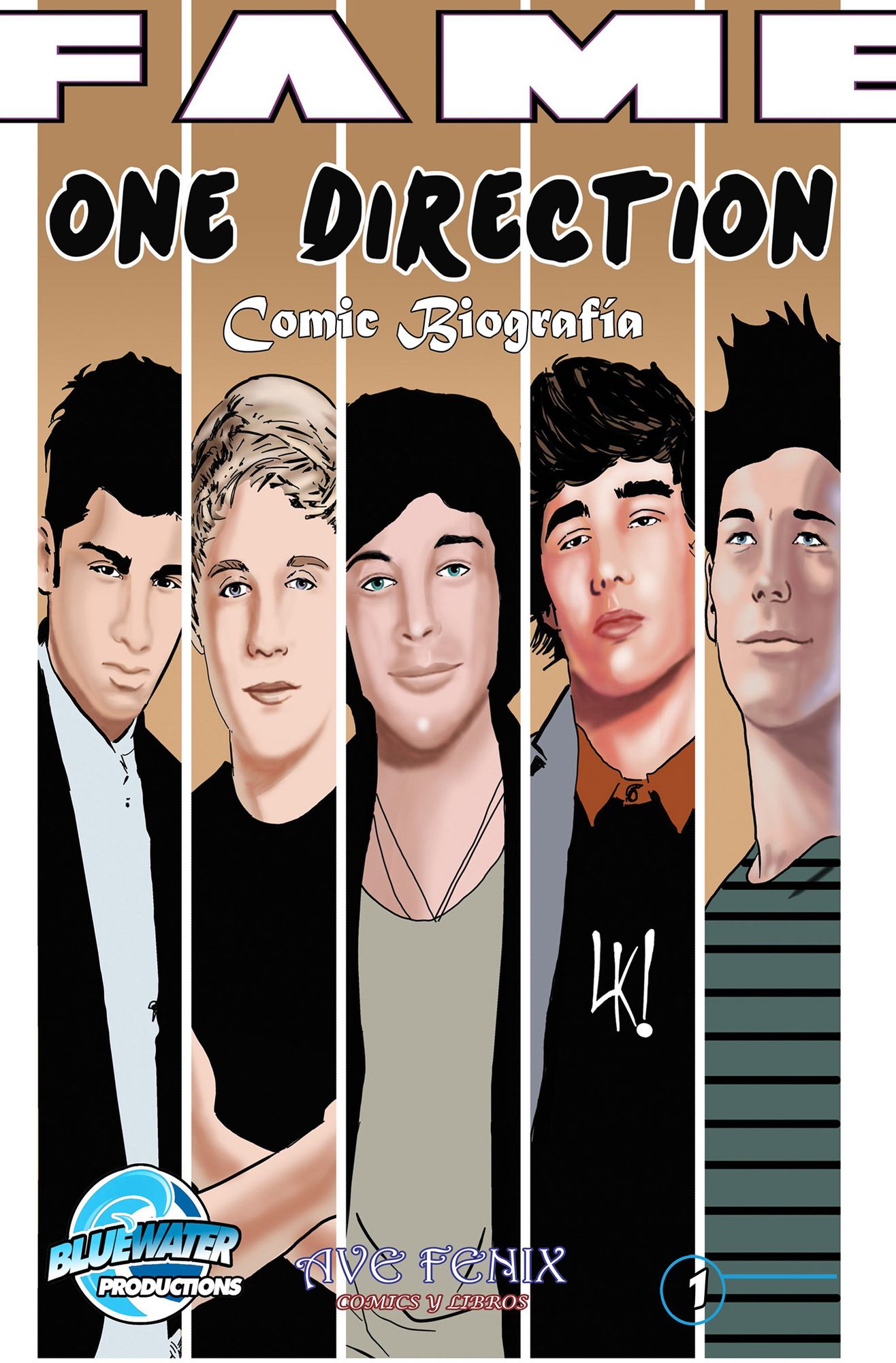 Fame: One Direction: Graphic novel (Spanish Edition)