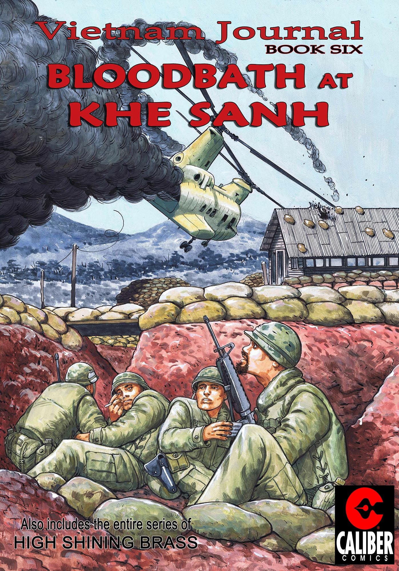 Vietnam Journal: Volume 6 - Bloodbath at Khe Sanh (Graphic Novel)