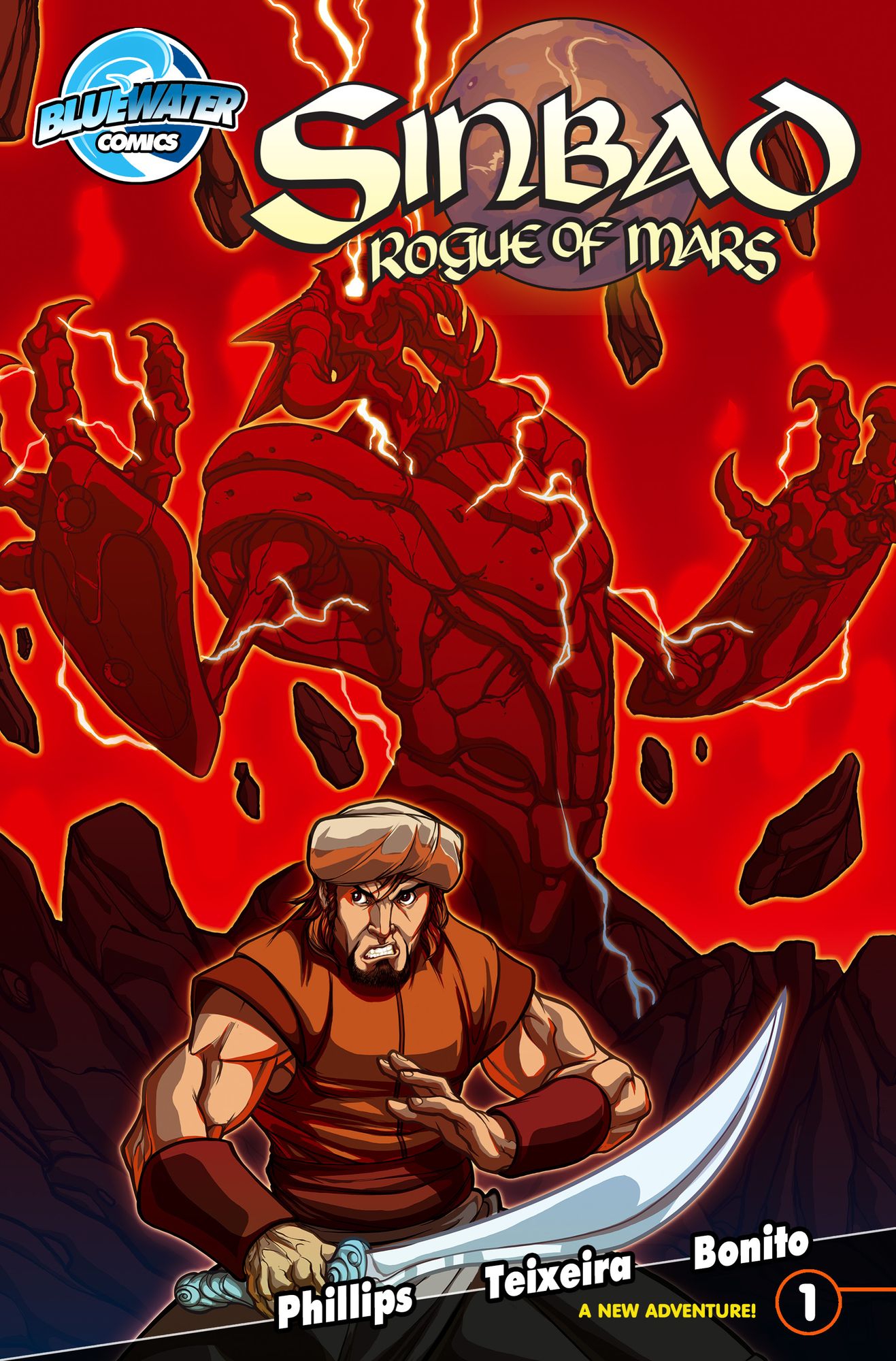 Sinbad Rogue of Mars: Volume 2 issue #1