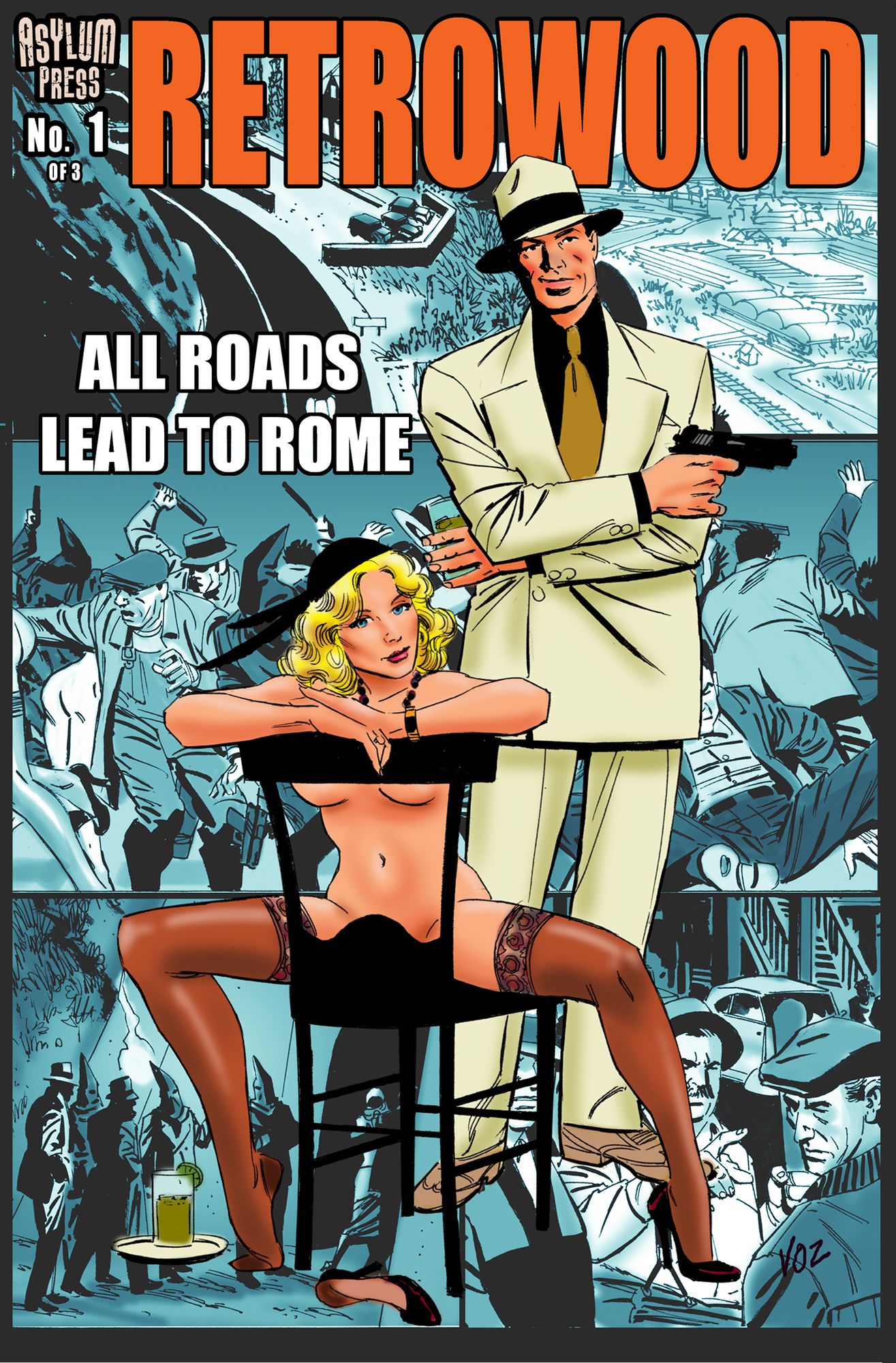 RETROWOOD: ALL ROADS LEAD TO ROME #1