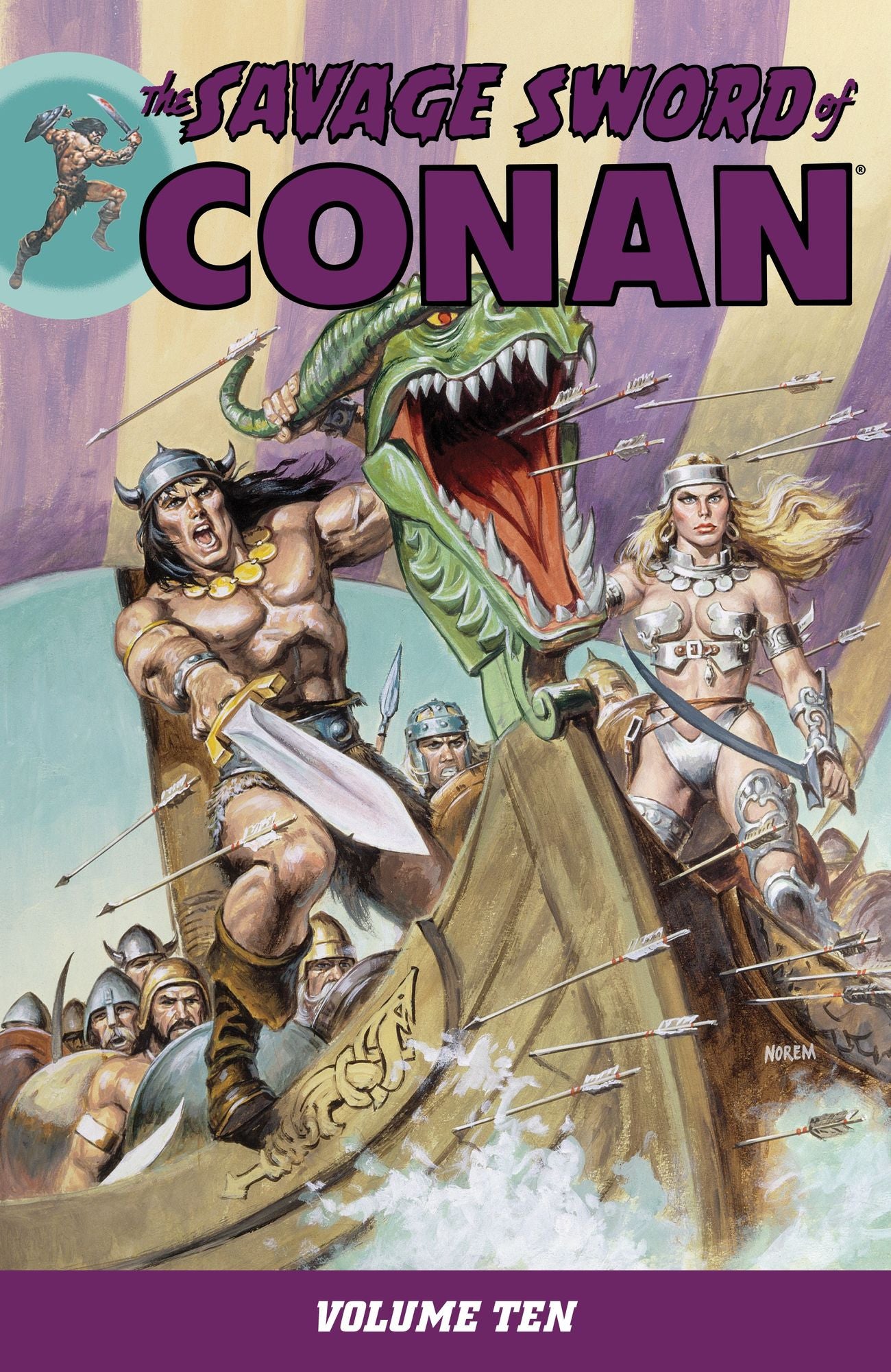 The Savage Sword of Conan Volume 10