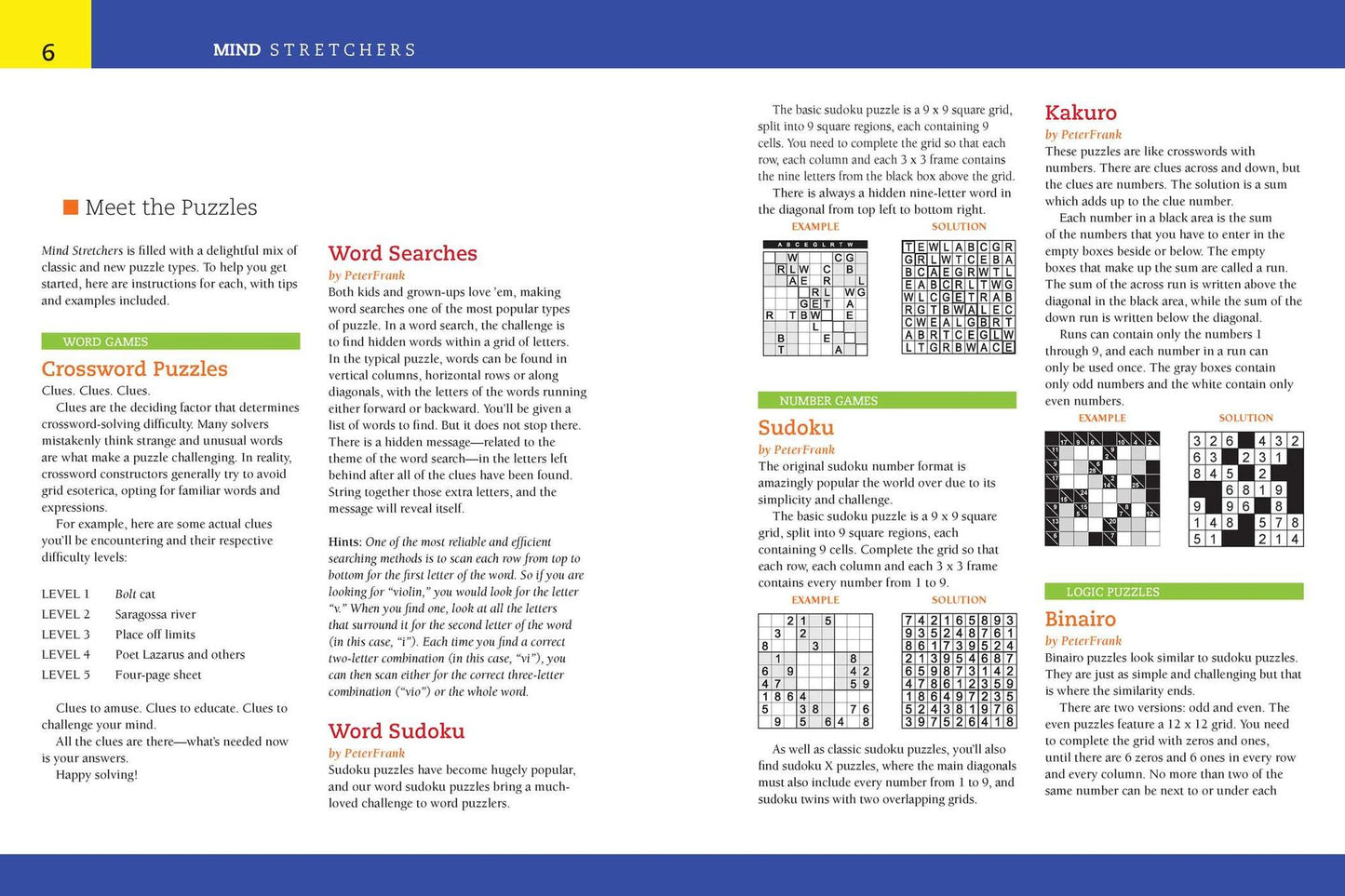Reader's Digest Mind Stretchers Puzzle Book: Number Puzzles, Crosswords, Word Searches, Logic Puzzles & Surprises