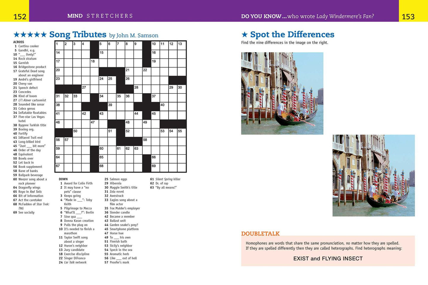 Reader's Digest Mind Stretchers Puzzle Book Vol. 4: Number Puzzles, Crosswords, Word Searches, Logic Puzzles and Surprises