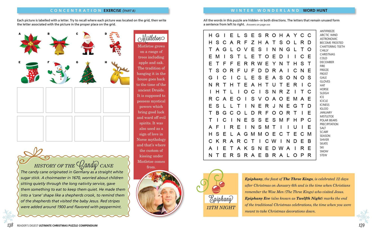 Reader's Digest Ultimate Christmas Puzzles: Stay Sharp and Focused All Season Long!