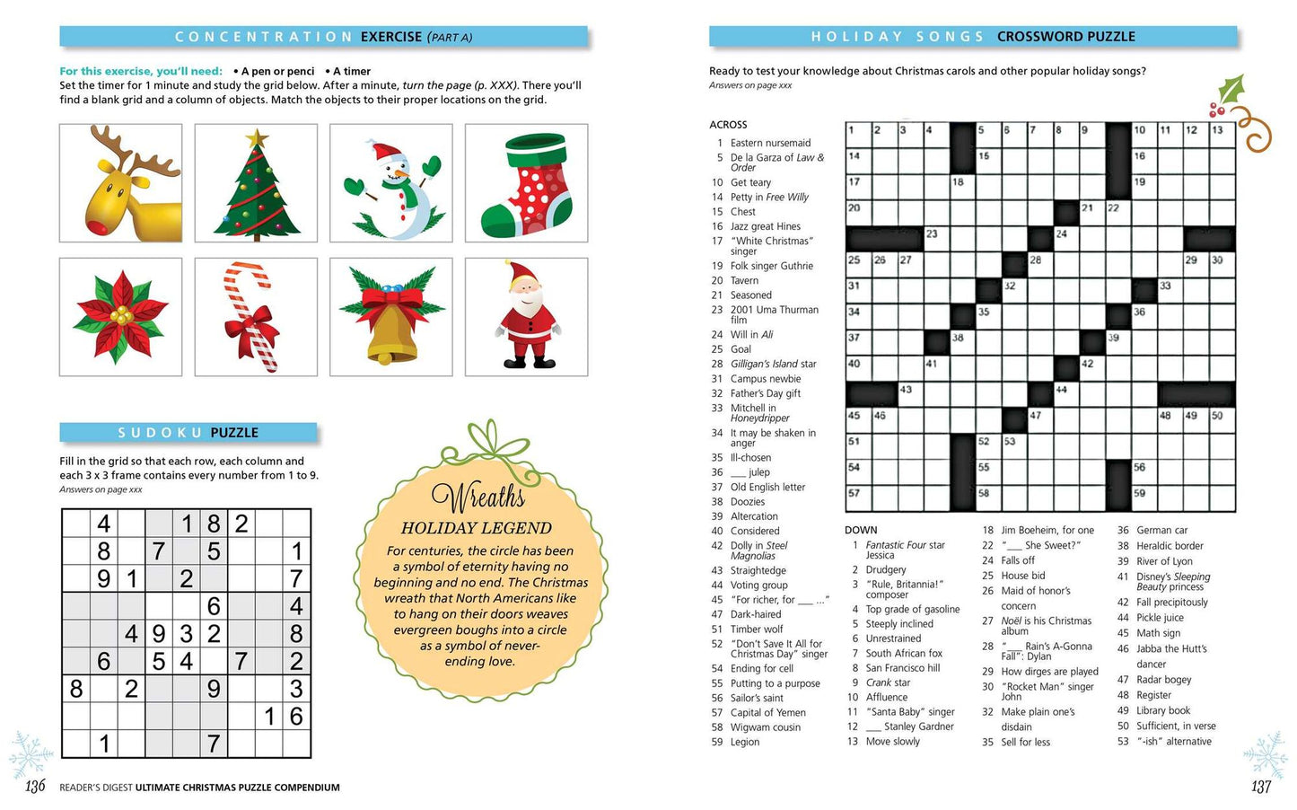 Reader's Digest Ultimate Christmas Puzzles: Stay Sharp and Focused All Season Long!