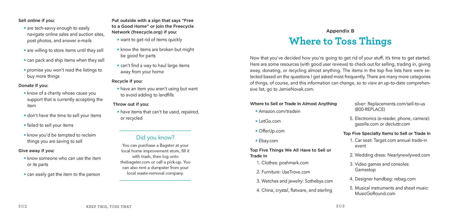 Keep This Toss That : The Practical Guide to Tidying Up