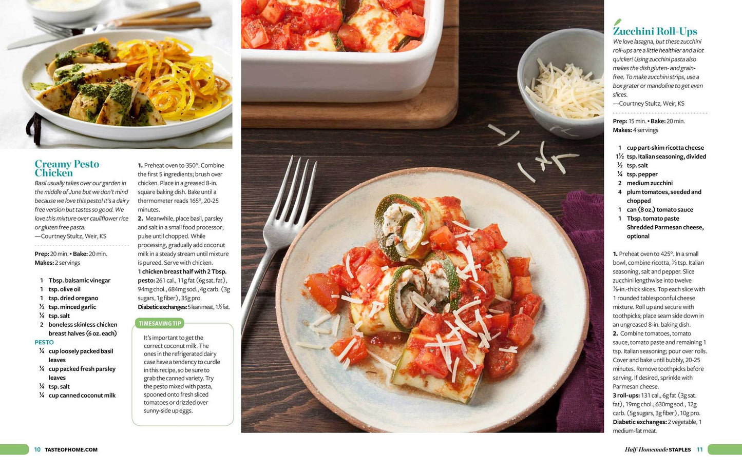 Taste of Home Light & Easy Weeknight Cooking: 307 Quick & Healthy Family Favorites