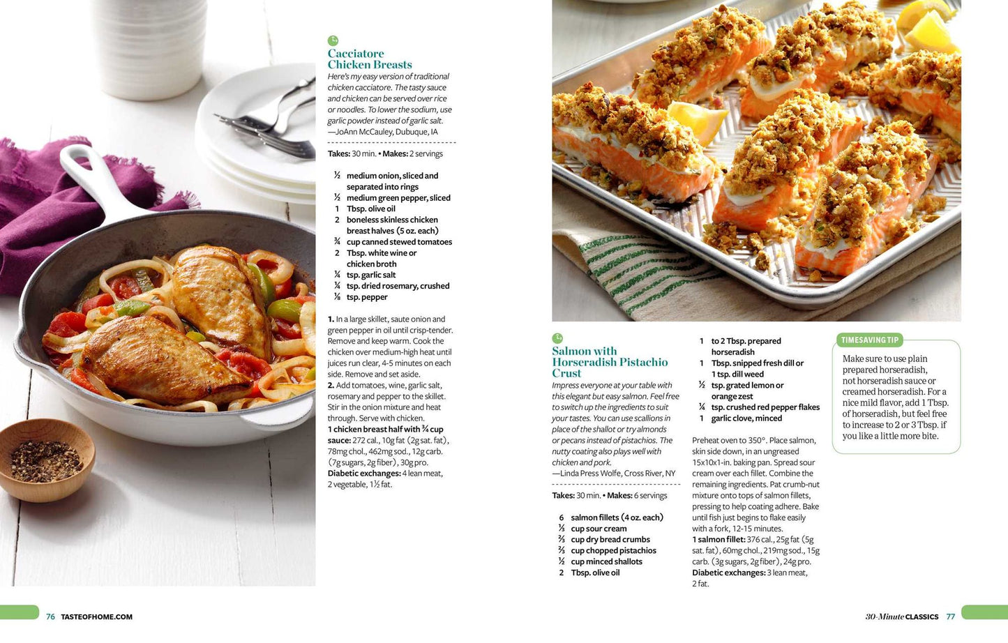 Taste of Home Light & Easy Weeknight Cooking: 307 Quick & Healthy Family Favorites