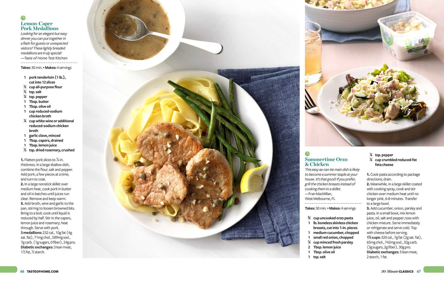 Taste of Home Light & Easy Weeknight Cooking: 307 Quick & Healthy Family Favorites