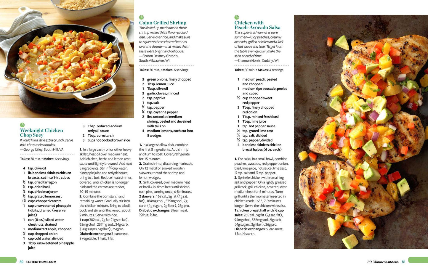 Taste of Home Light & Easy Weeknight Cooking: 307 Quick & Healthy Family Favorites