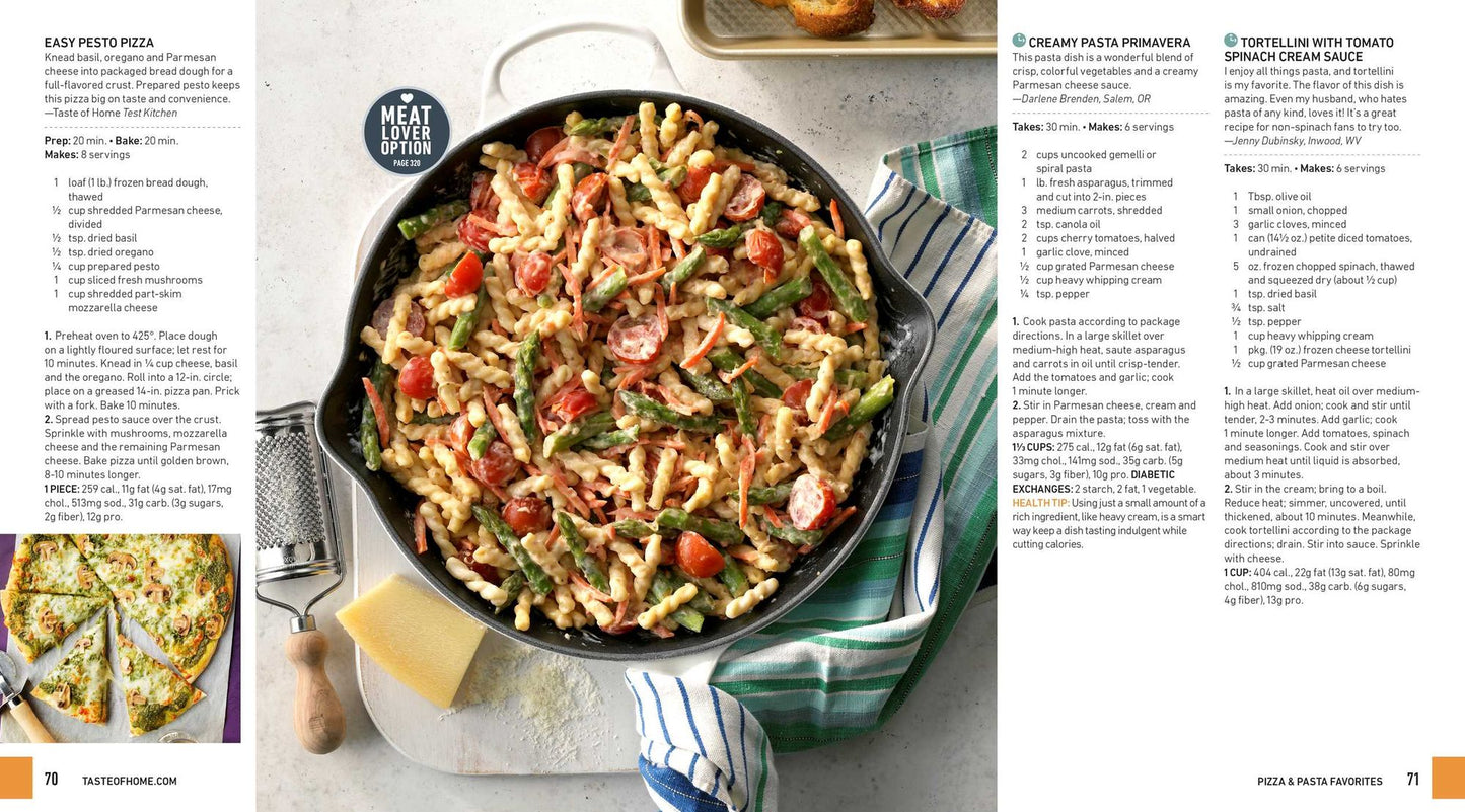 Taste of Home Easy Everyday Vegetarian Cookbook: 297 fresh, delicious meat-less recipes for everyday meals