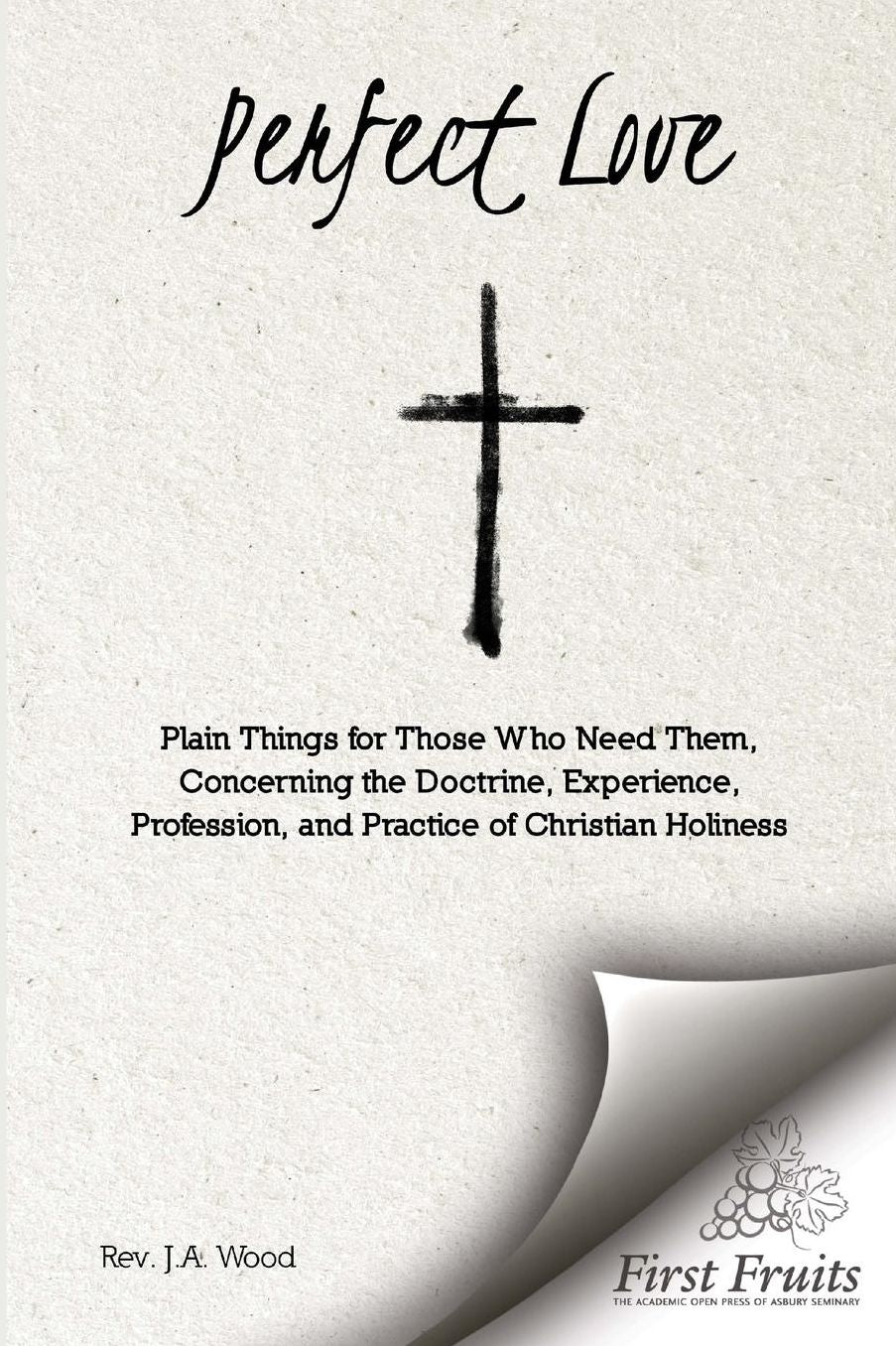 Perfect Love: Plain Things For Those Who Need Them, Concerning the Doctrine, Experience, Profession, and Practice of Christian Holiness