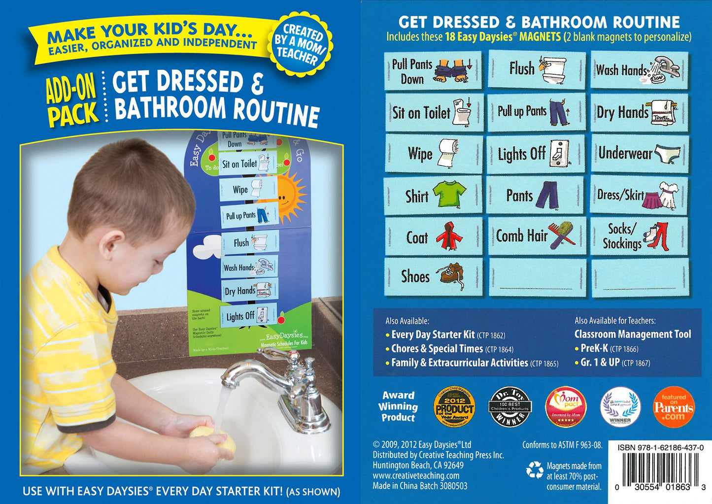 Easy Daysies Get Dressed & Bathroom Routines Add-on Pack