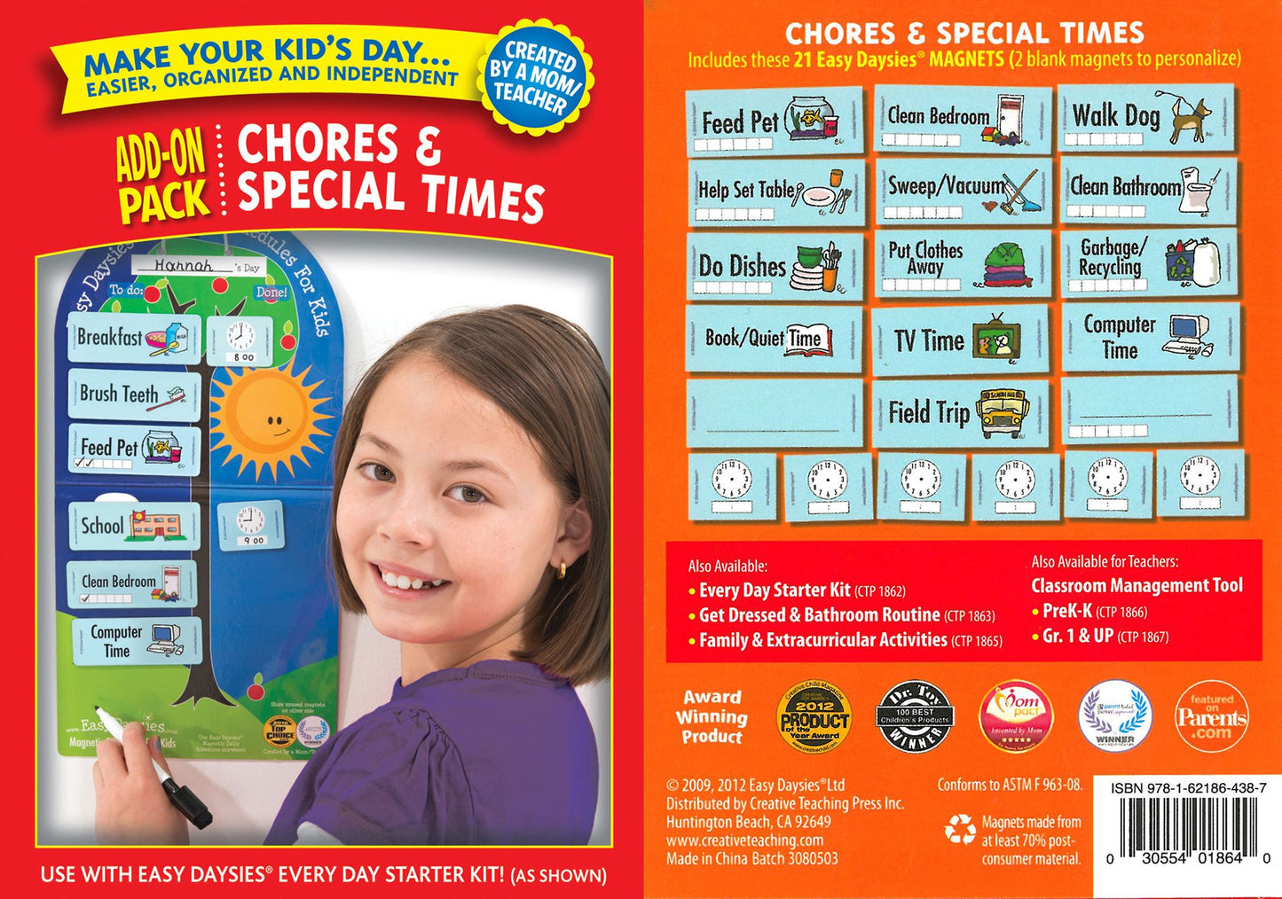 Easy Daysies Chores & Special Times Add-on Pack