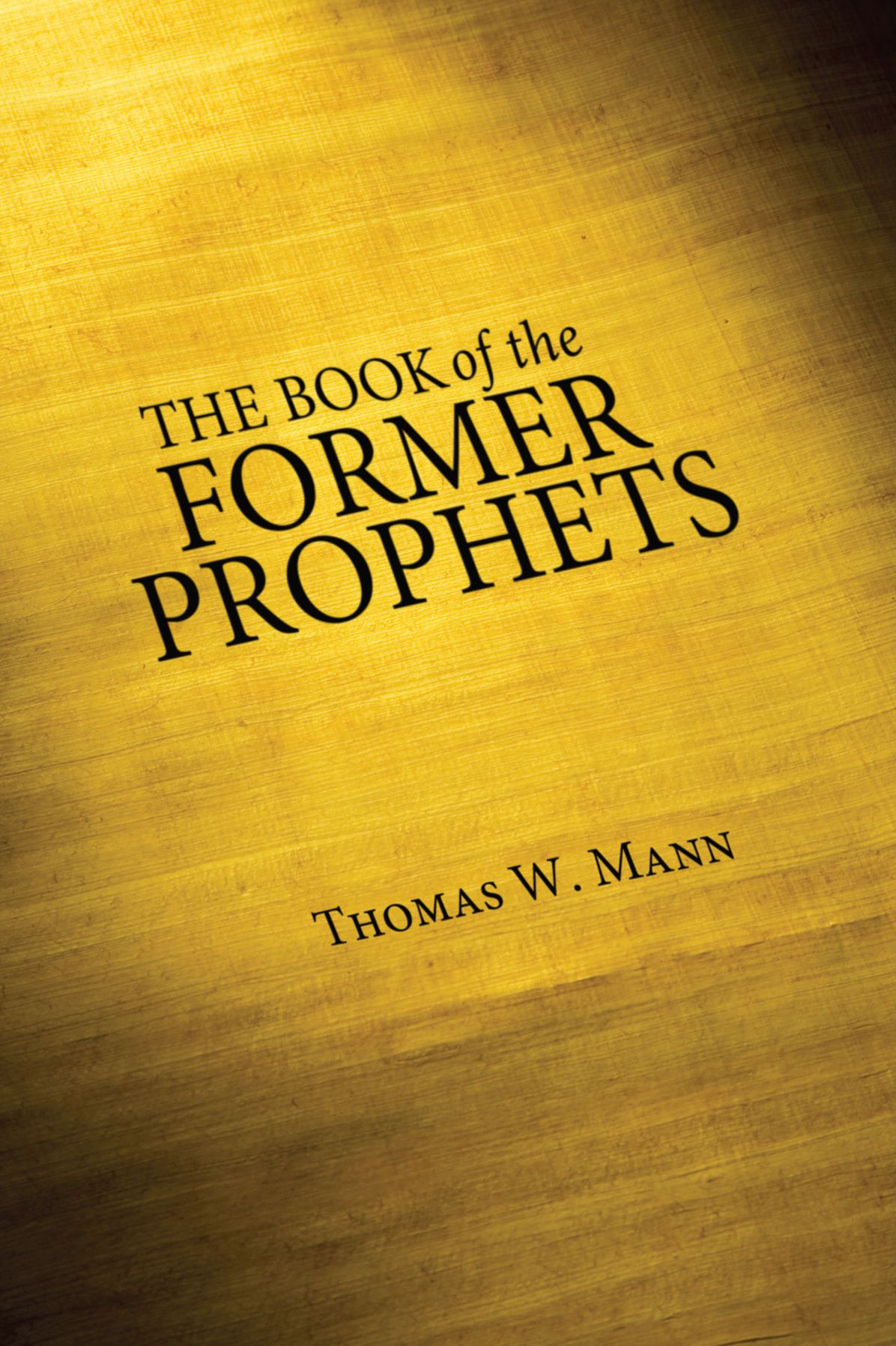 The Book of the Former Prophets