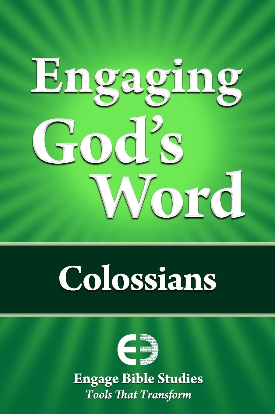 Engaging God's Word--Colossians