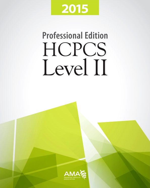 HCPCS 2015 Level II Professional Edition