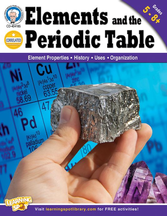 Elements and the Periodic Table, Grades 5 - 8
