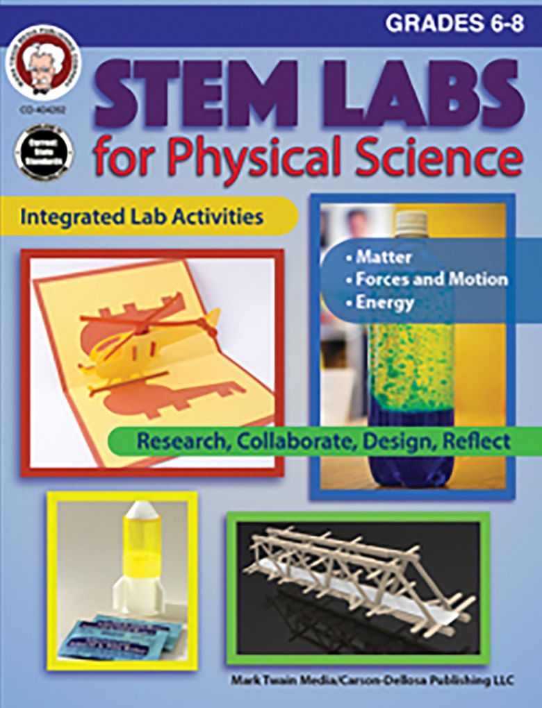 STEM Labs for Physical Science, Grades 6 - 8