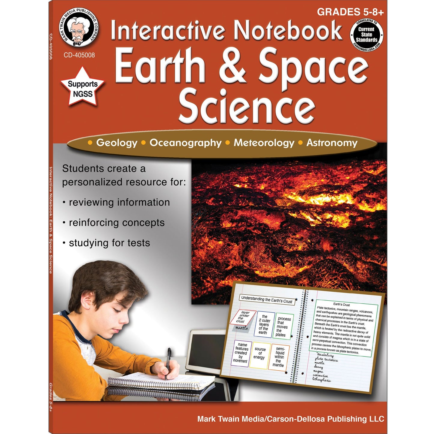 Interactive Notebook: Earth & Space Science, Grades 5 - 8
