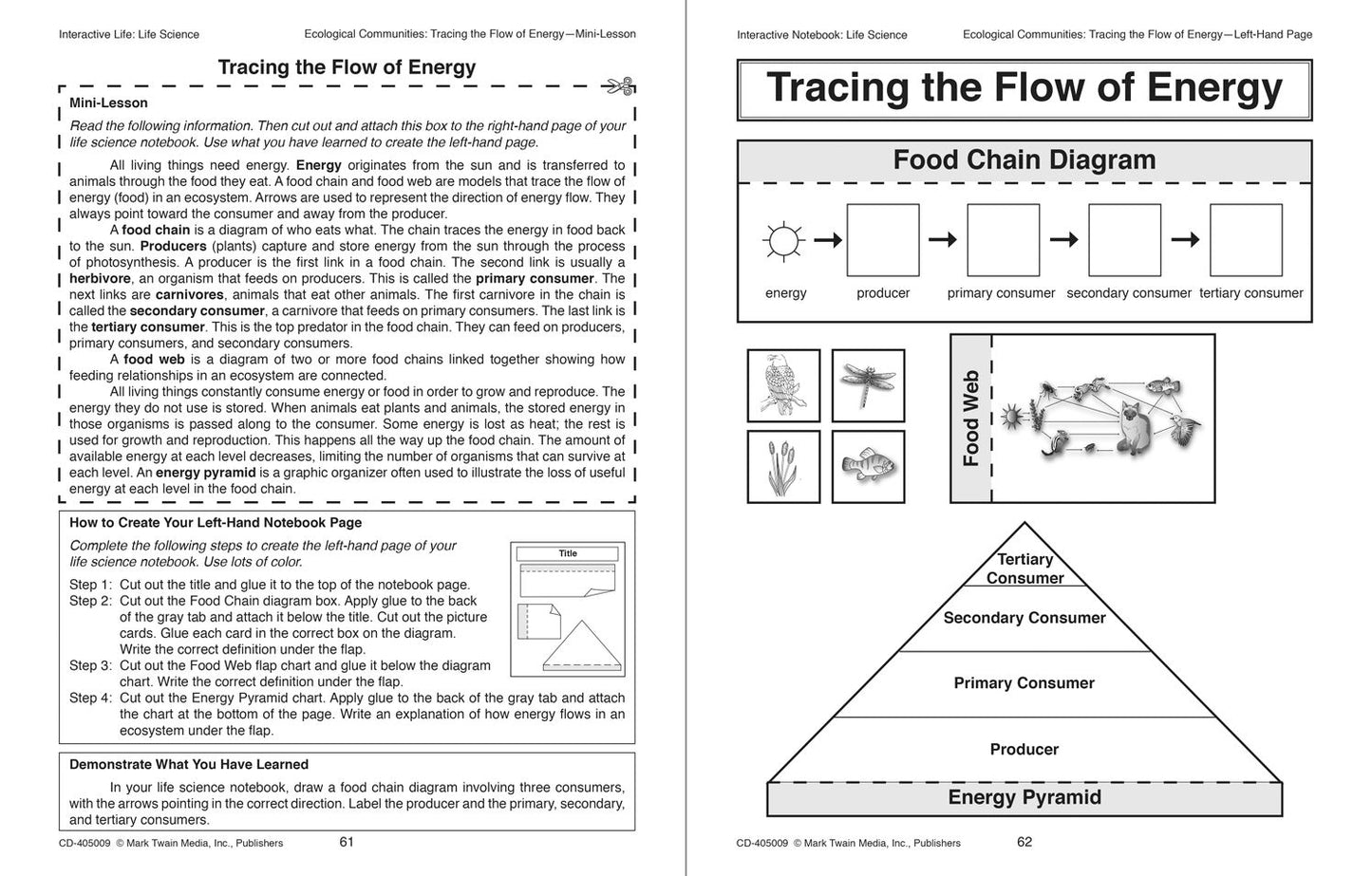 Interactive Notebook: Life Science, Grades 5 - 8