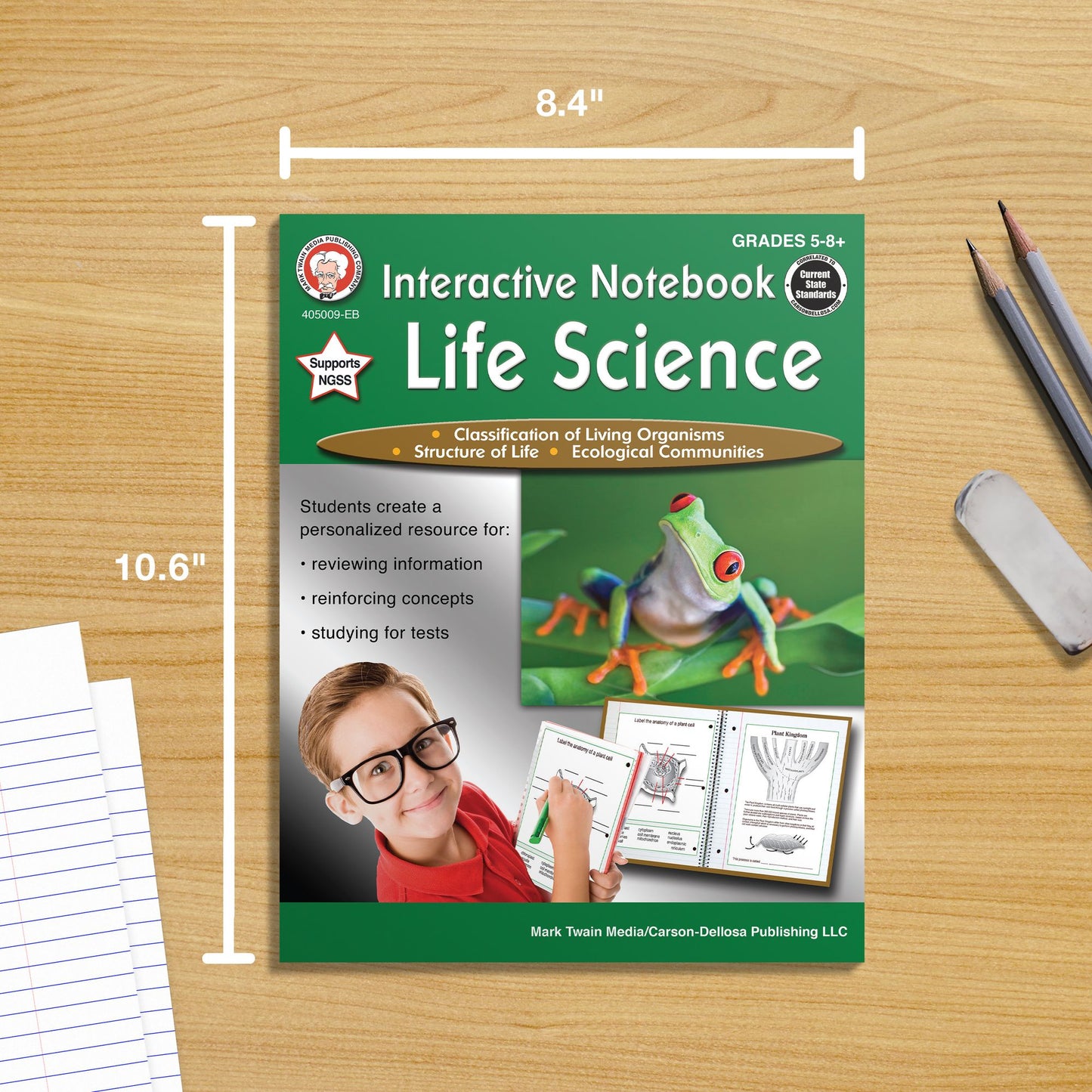 Interactive Notebook: Life Science, Grades 5 - 8