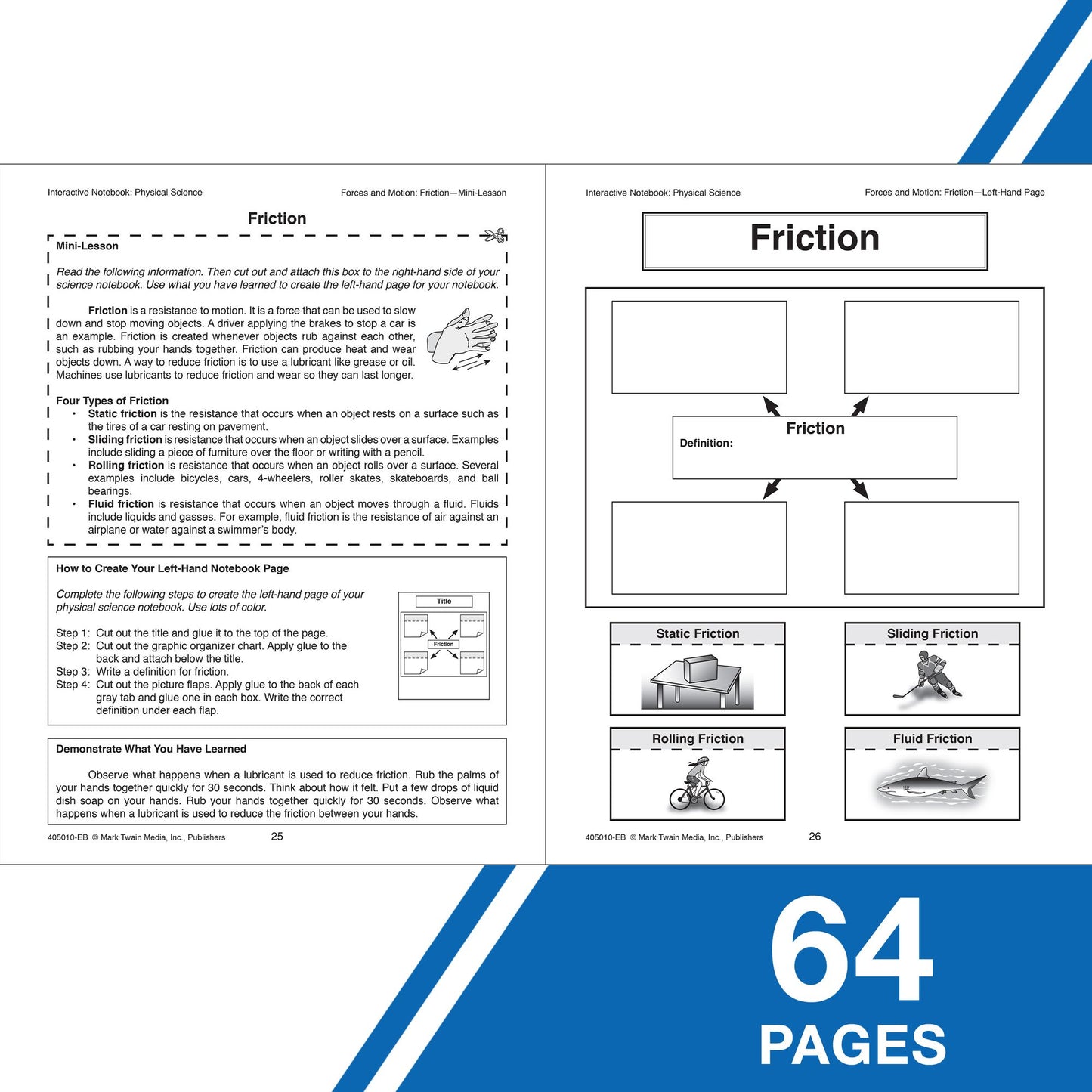 Interactive Notebook: Physical Science, Grades 5 - 8