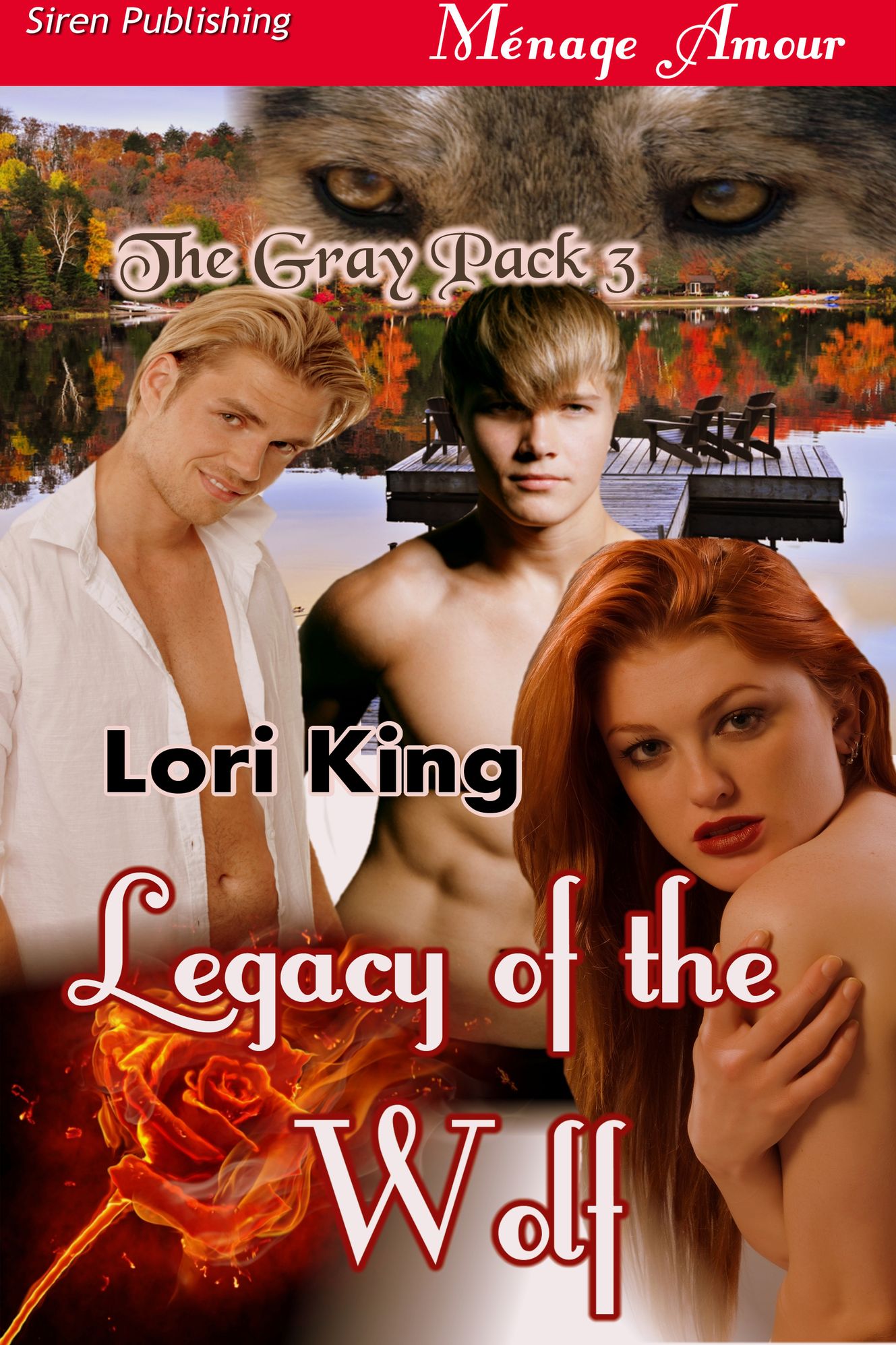 Legacy of the Wolf [The Gray Pack 3] (Siren Publishing Menage Amour)