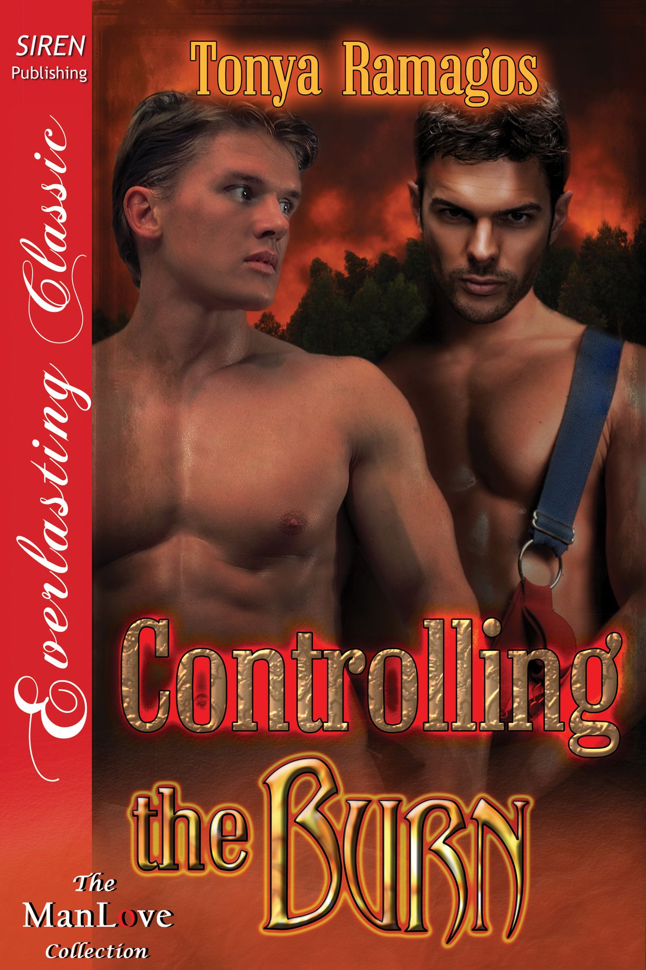 Controlling the Burn (Siren Publishing Everlasting Classic ManLove)