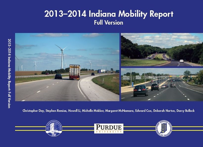 2013-2014 Indiana Mobility Report: Summary Version