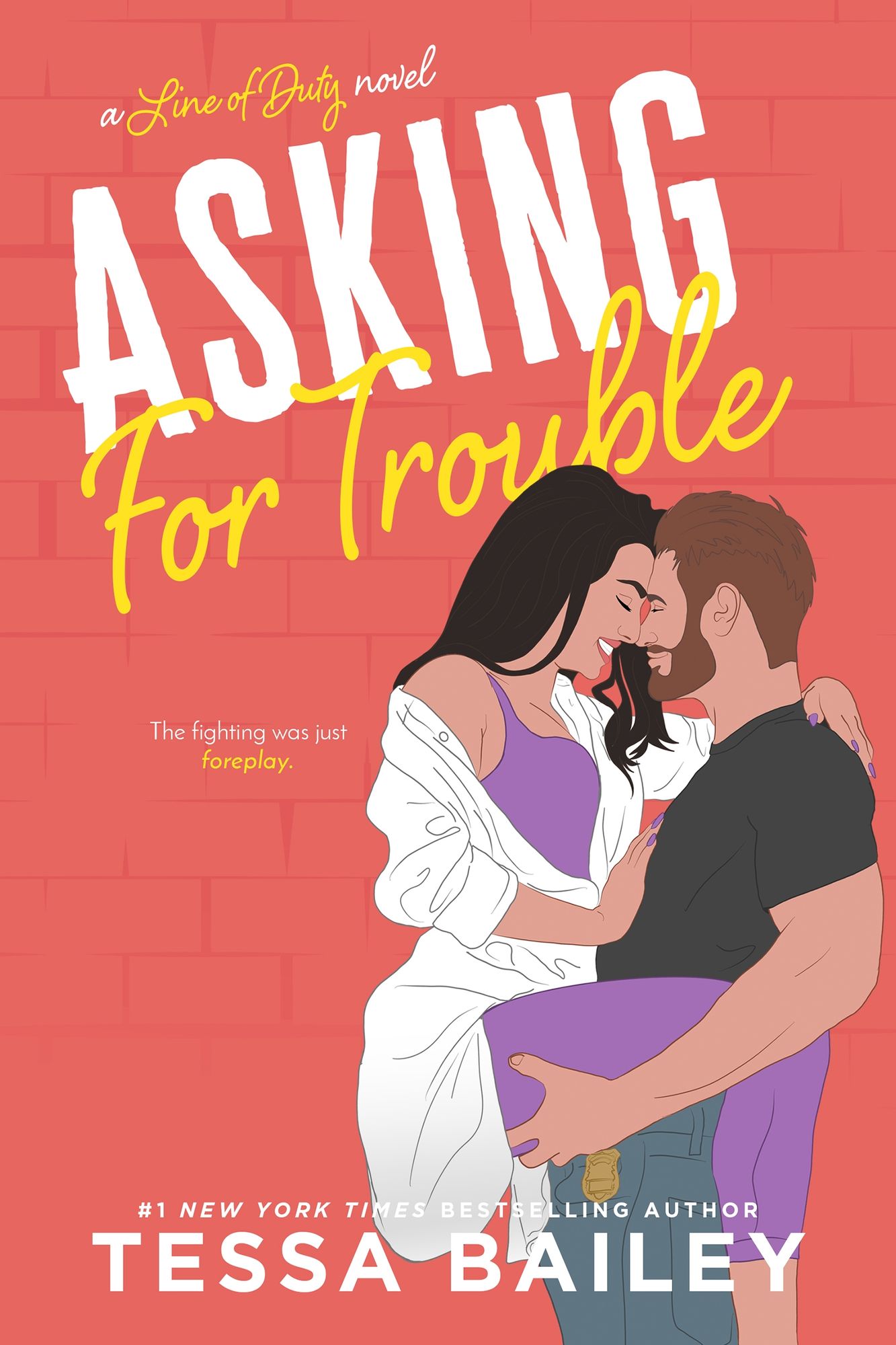 Asking for Trouble (Line of Duty Series #4)