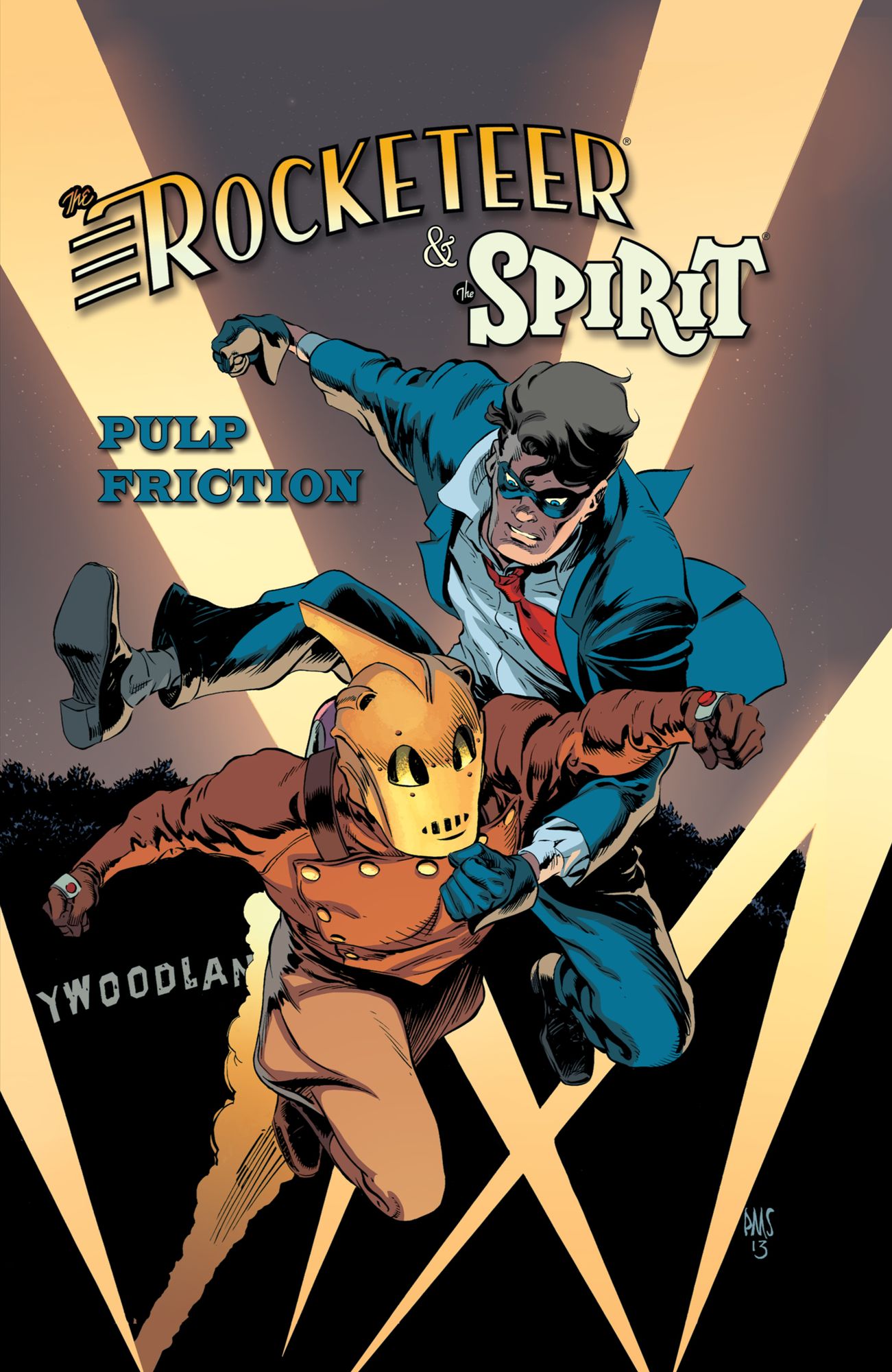 Rocketeer/The Spirit: Pulp Friction!
