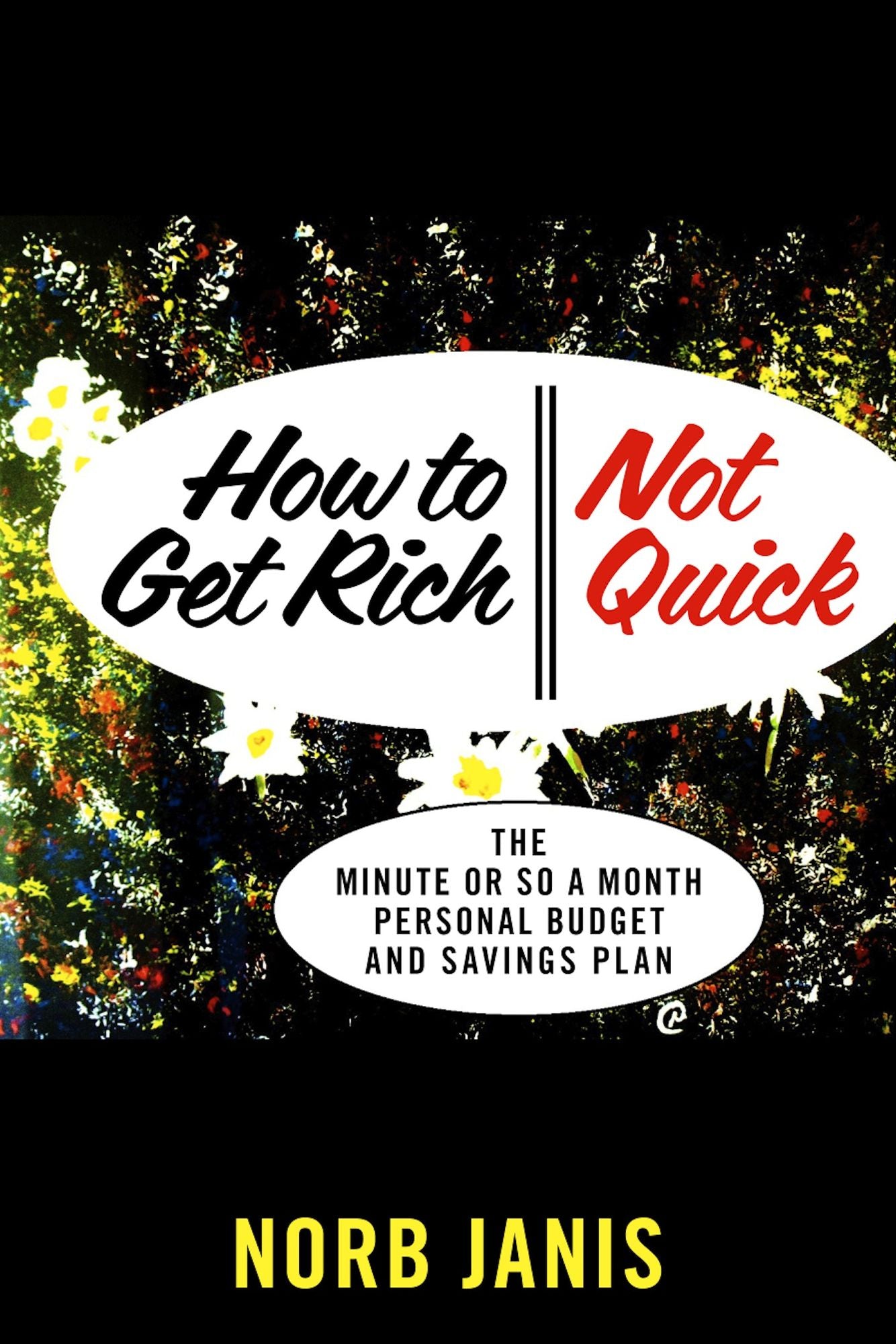 How to Get Rich - Not Quick: The Minute or so a Month Personal Budget and Savings Plan