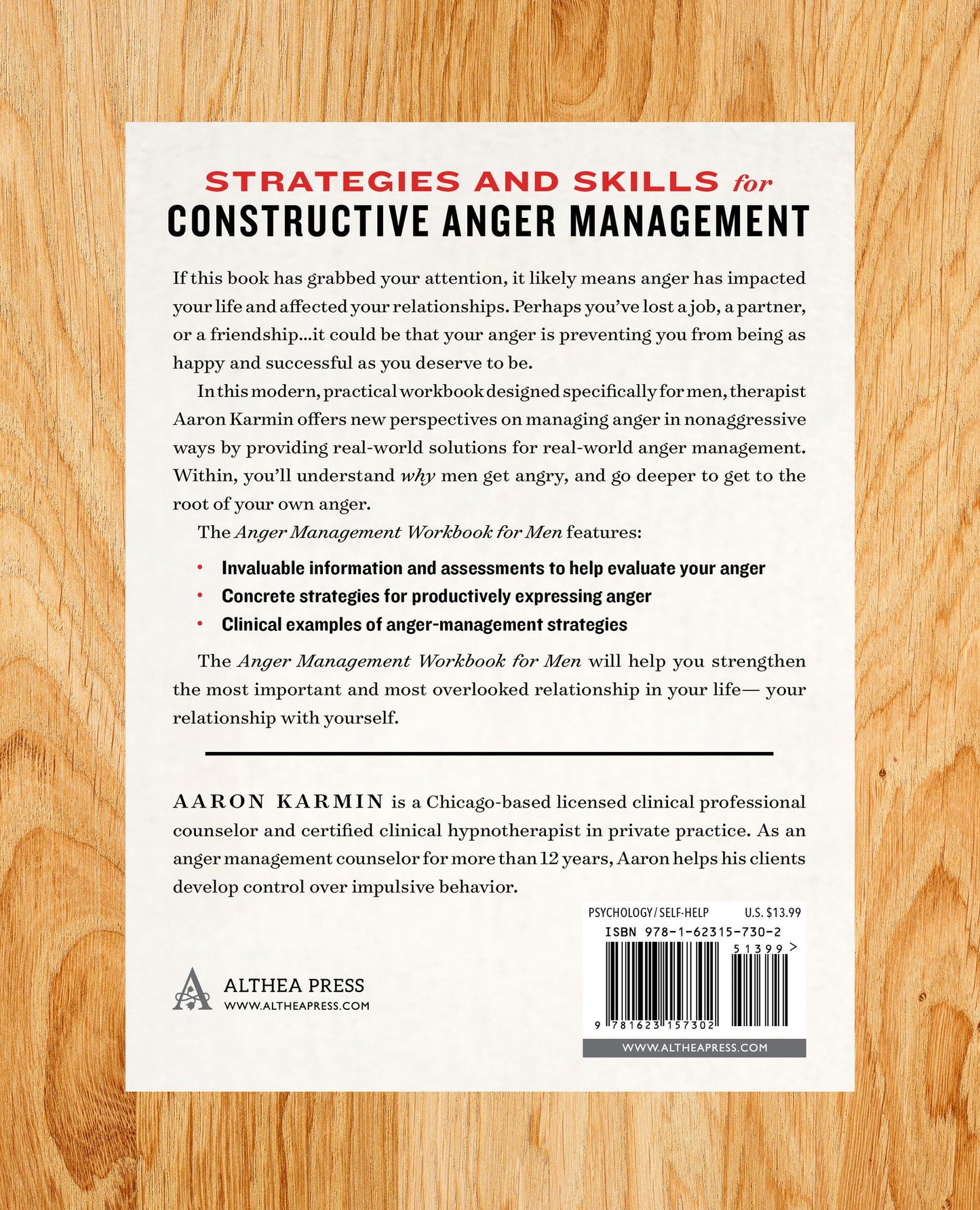 Anger Management Workbook for Men: Take Control of Your Anger and Master Your Emotions