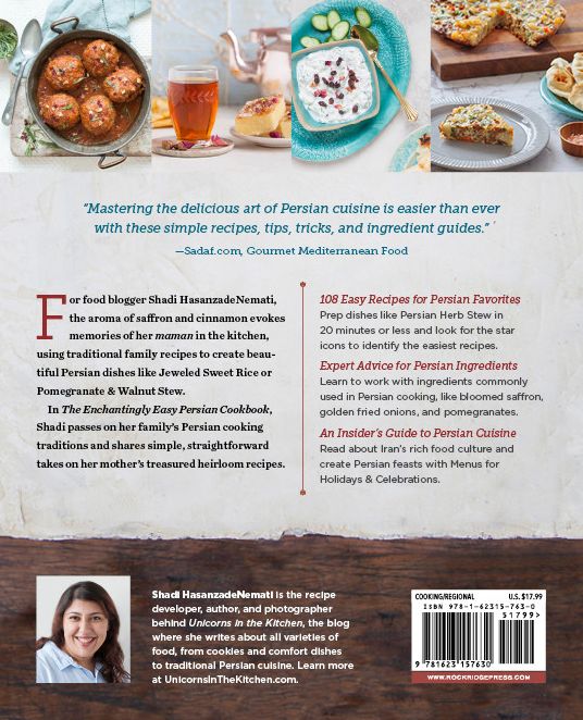 The Enchantingly Easy Persian Cookbook: 100 Simple Recipes for Beloved Persian Food Favorites