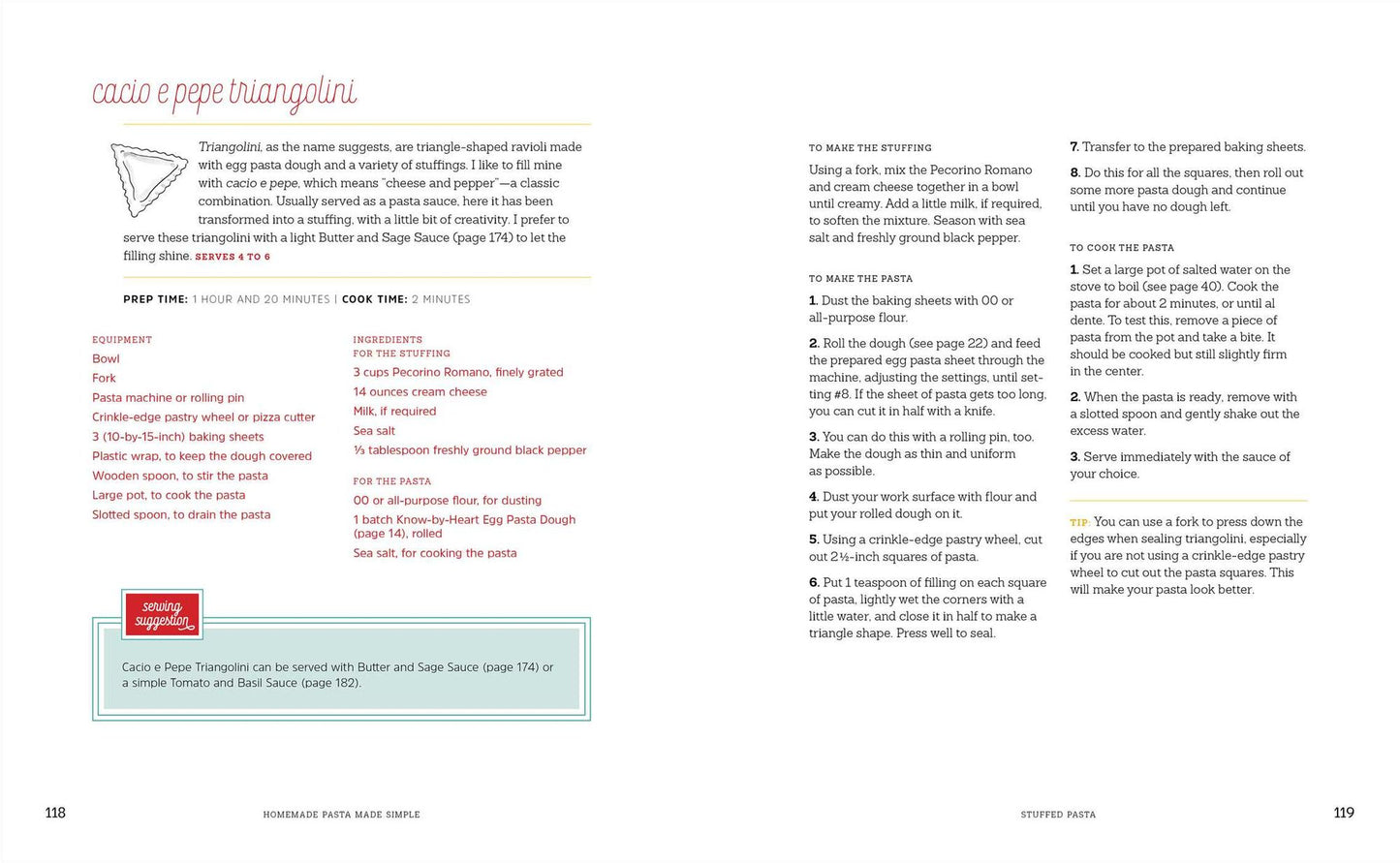 Homemade Pasta Made Simple: A Pasta Cookbook with Easy Recipes & Lessons to Make Fresh Pasta Any Night
