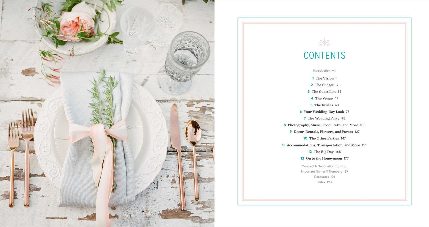 The Budget-Savvy Wedding Planner & Organizer: Checklists, Worksheets, and Essential Tools to Plan the Perfect Wedding on a Small Budget