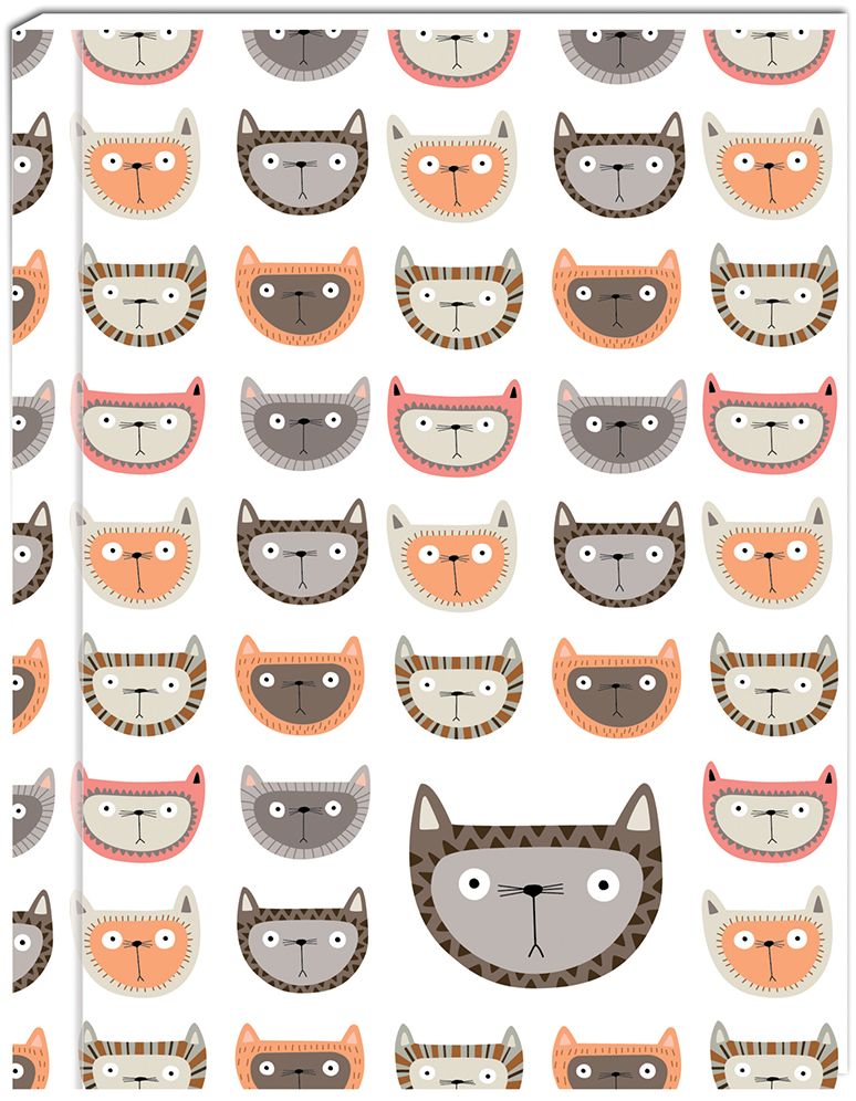 Cats GreenJournal: Lined Journal
