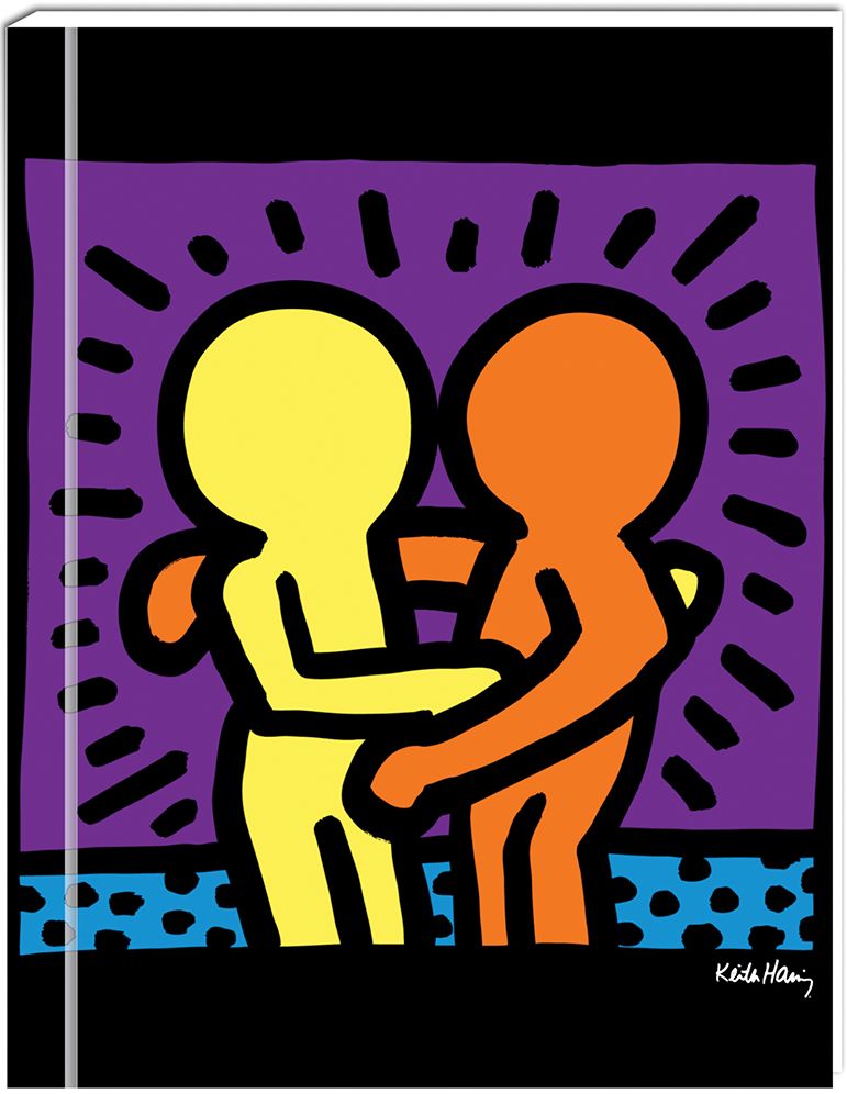 Keith Haring GreenJournal: Lined Journal