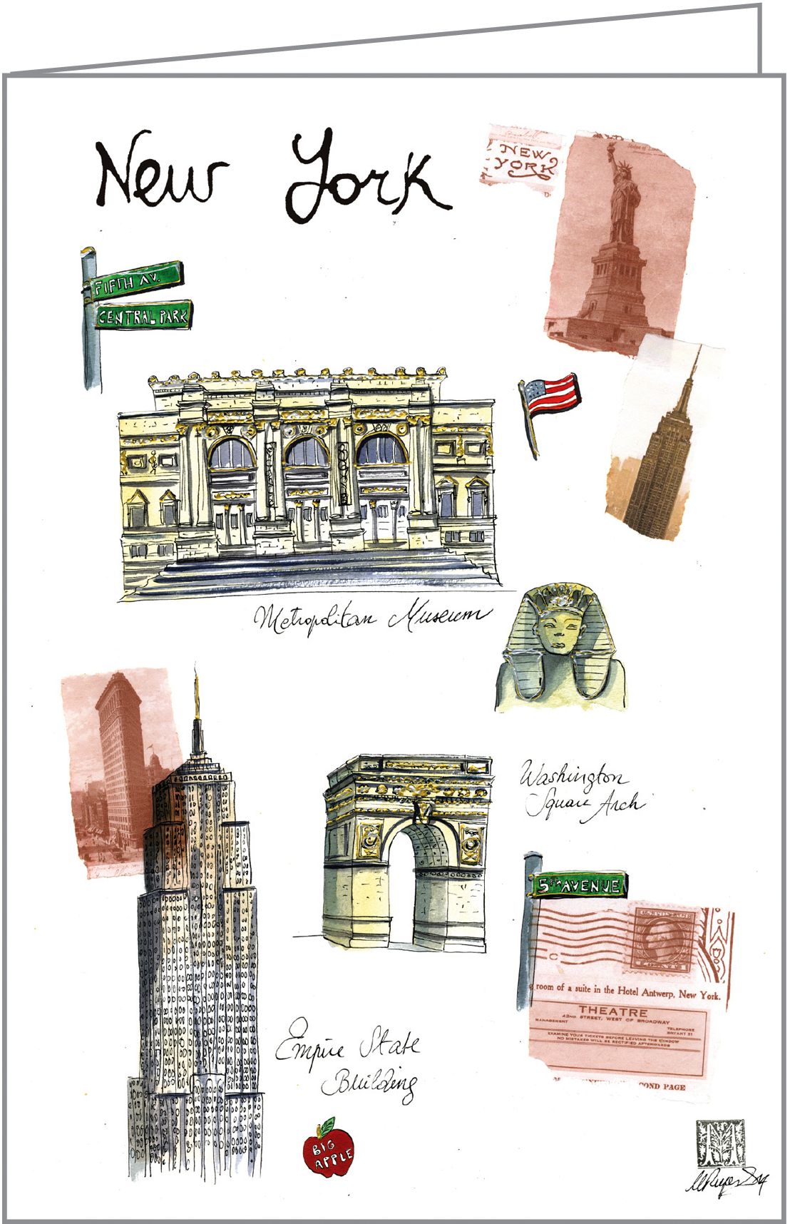Martine Rupert New York Notecard Box