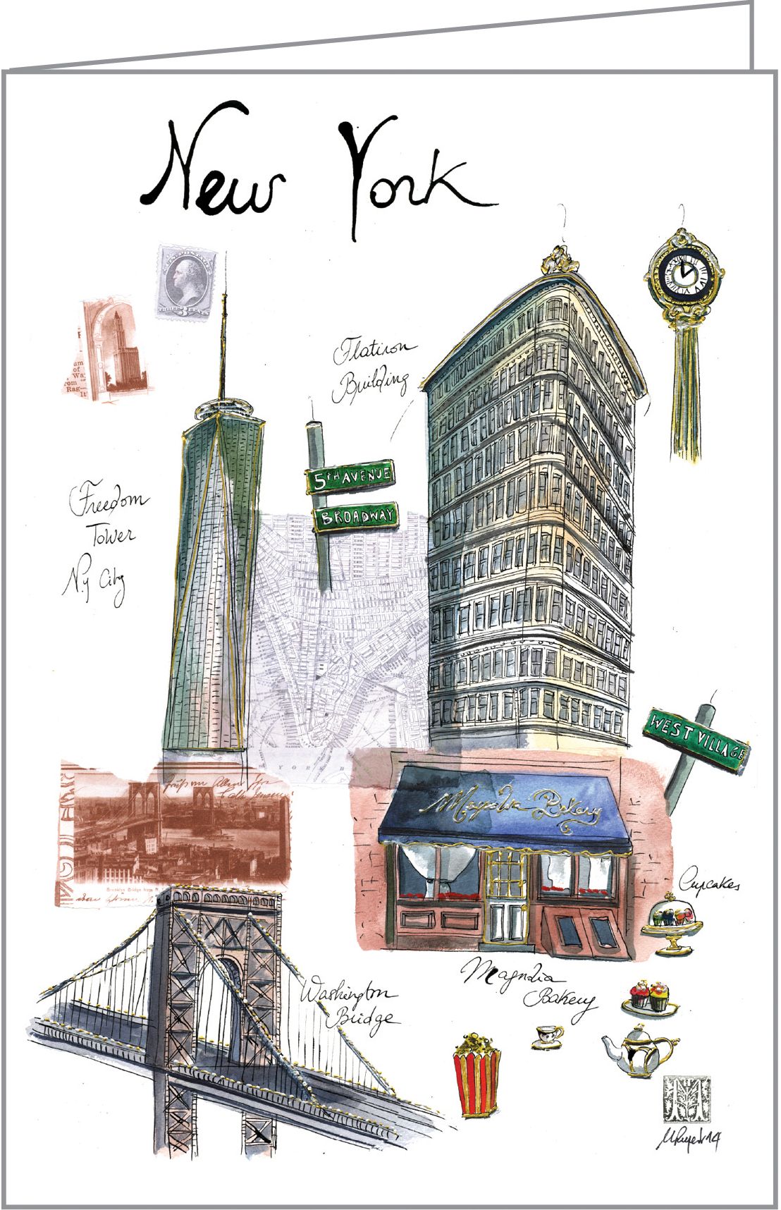 Martine Rupert New York Notecard Box