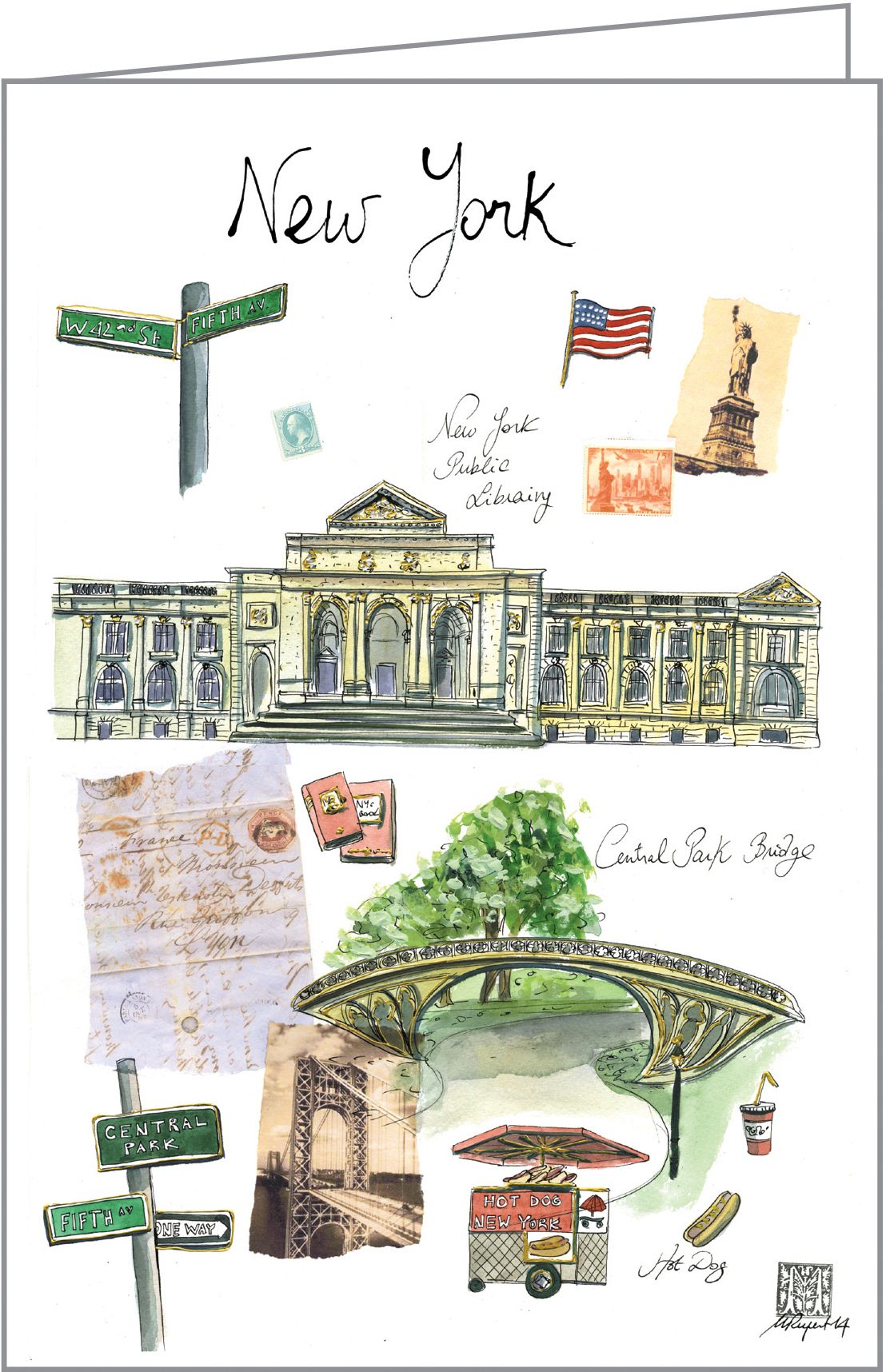 Martine Rupert New York Notecard Box