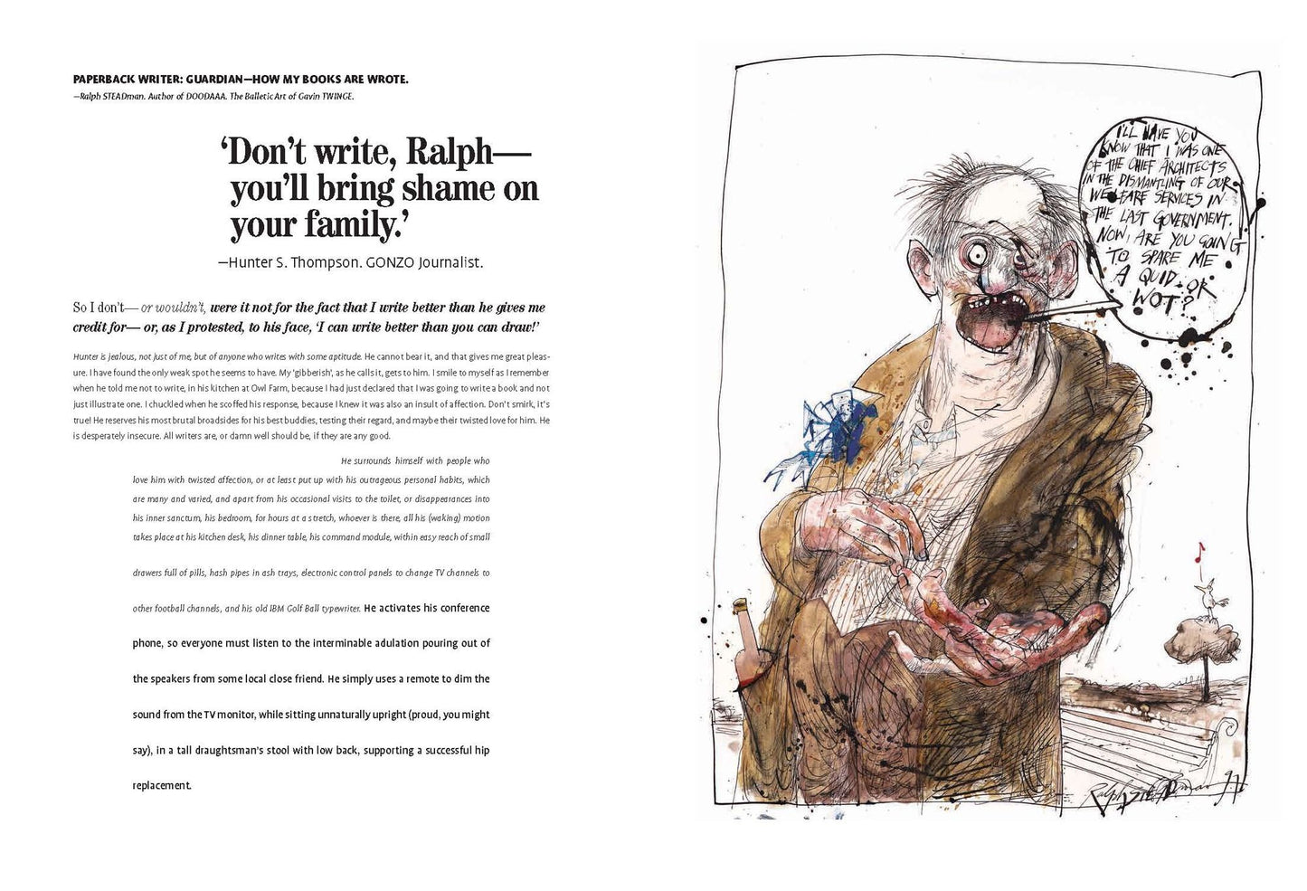 Ralph Steadman: Proud Too Be Weirrd: Limited Edition