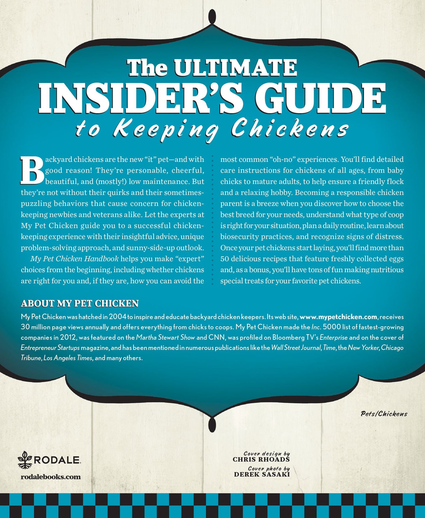 My Pet Chicken Handbook: Sensible Advice and Savvy Answers for Raising Backyard Chickens