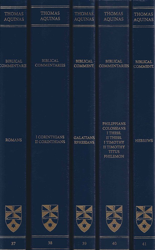 Commentary on the Letters of Saint Paul: Complete Set (Latin-English Edition)