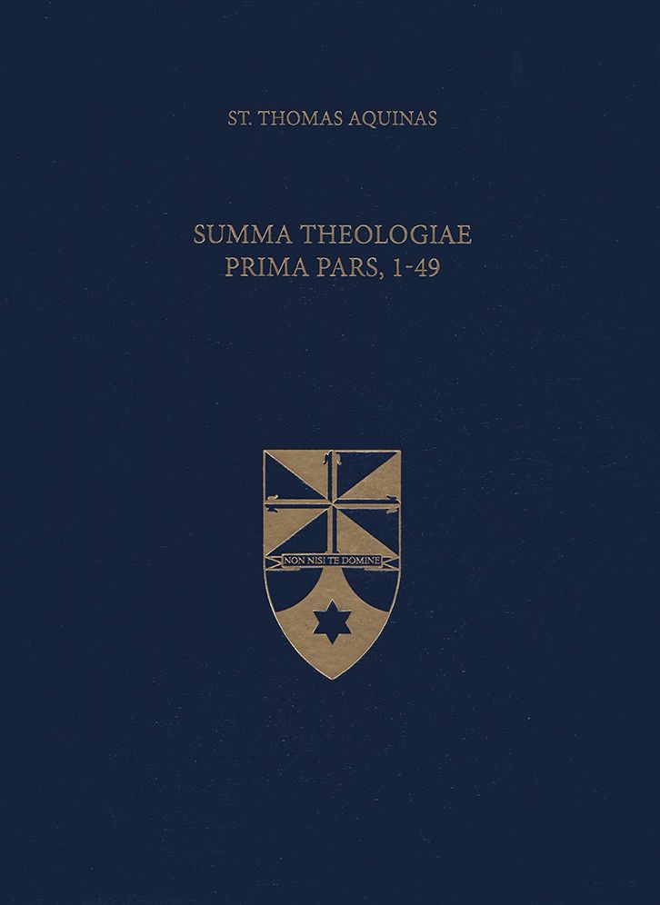 Summa Theologiae Prima Pars, 1-49 (Latin-English Edition)